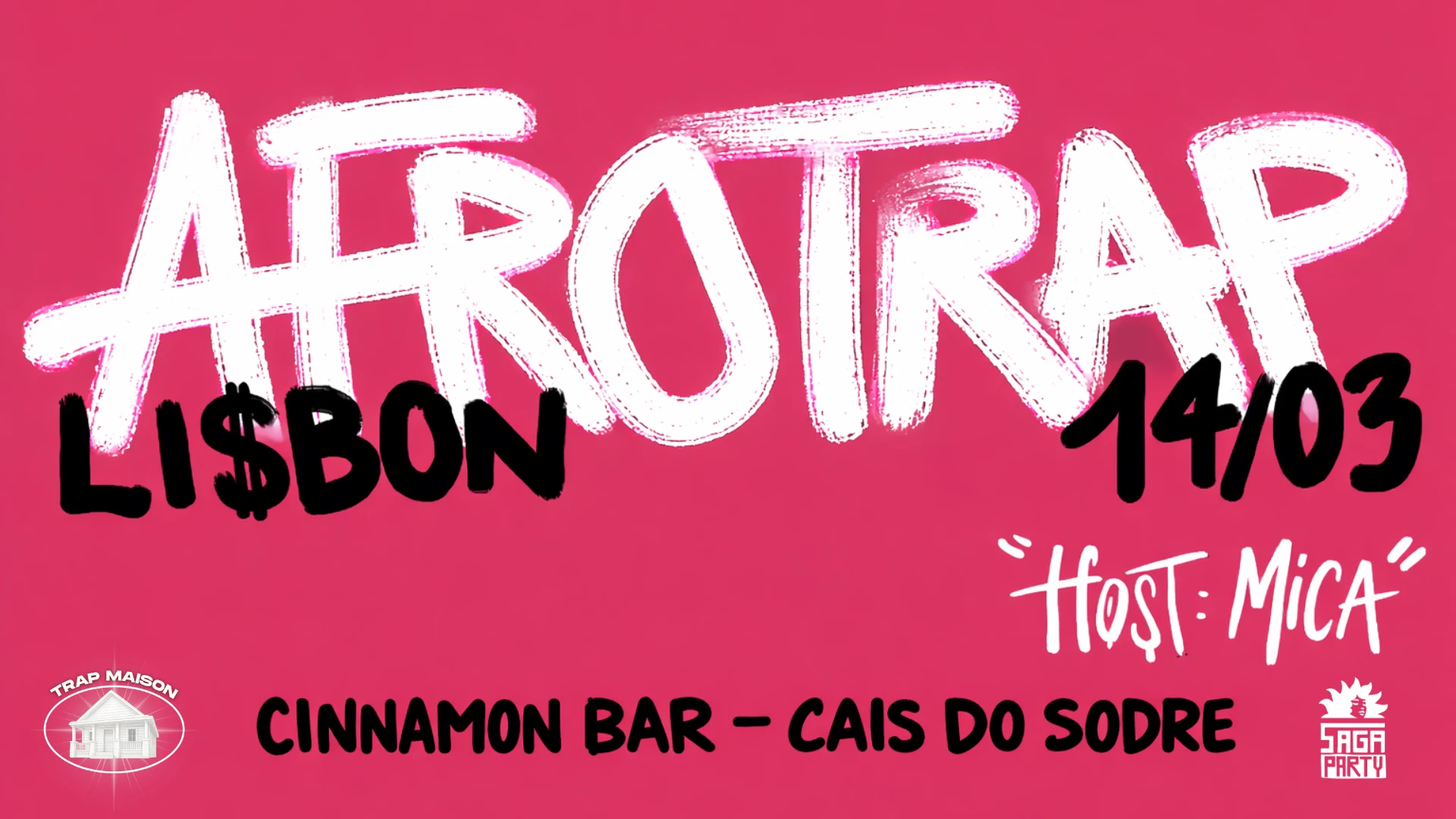 Saga Party X Trap Maison Present : Afro Trap