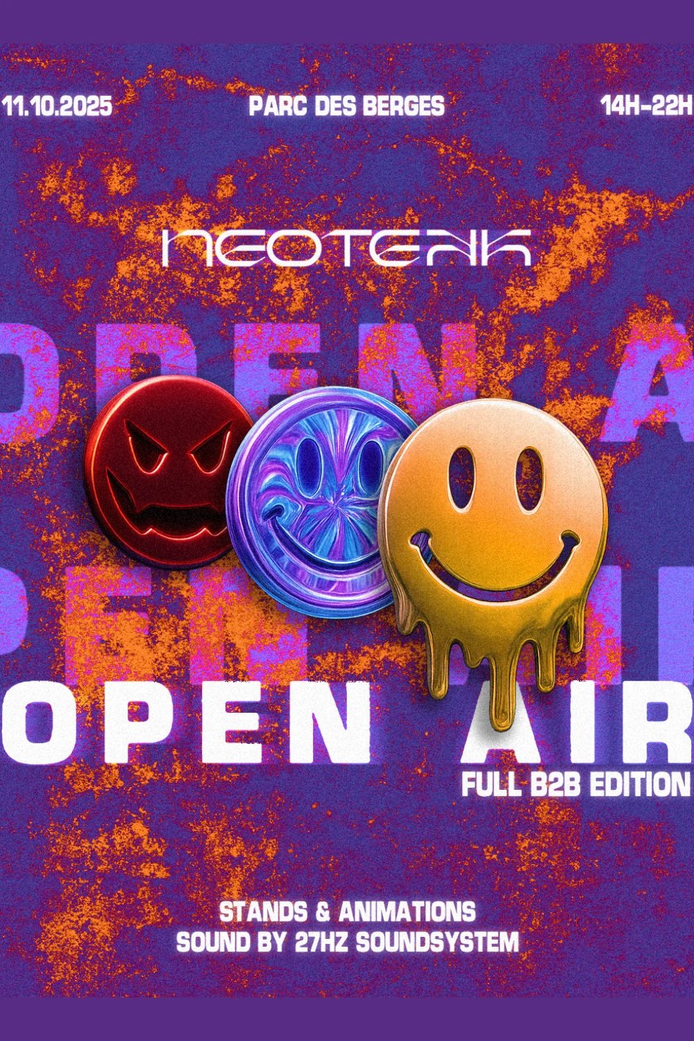 Open Air Neotekk : 100% Acid