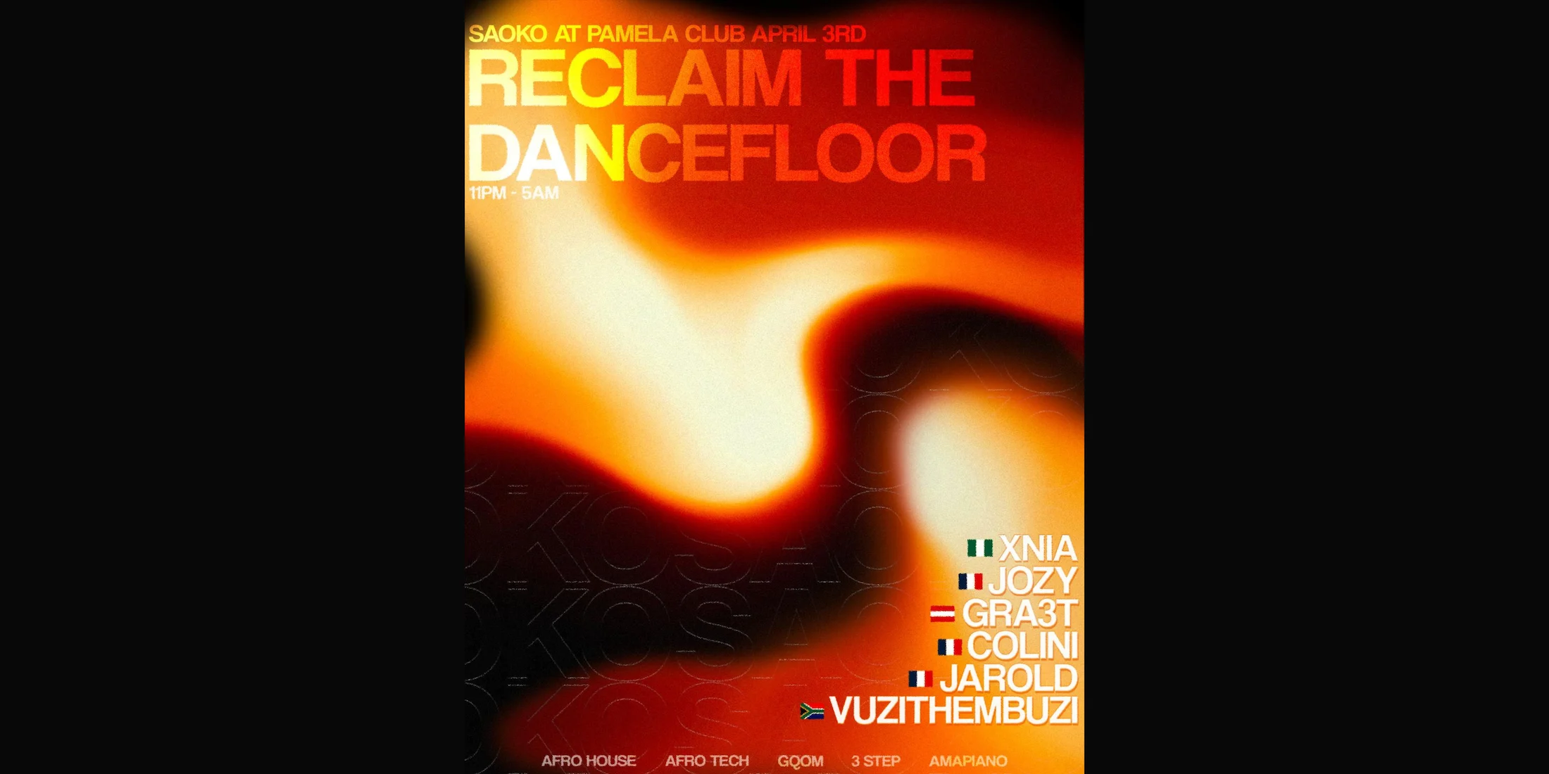Saoko - Reclaim The Dancefloor