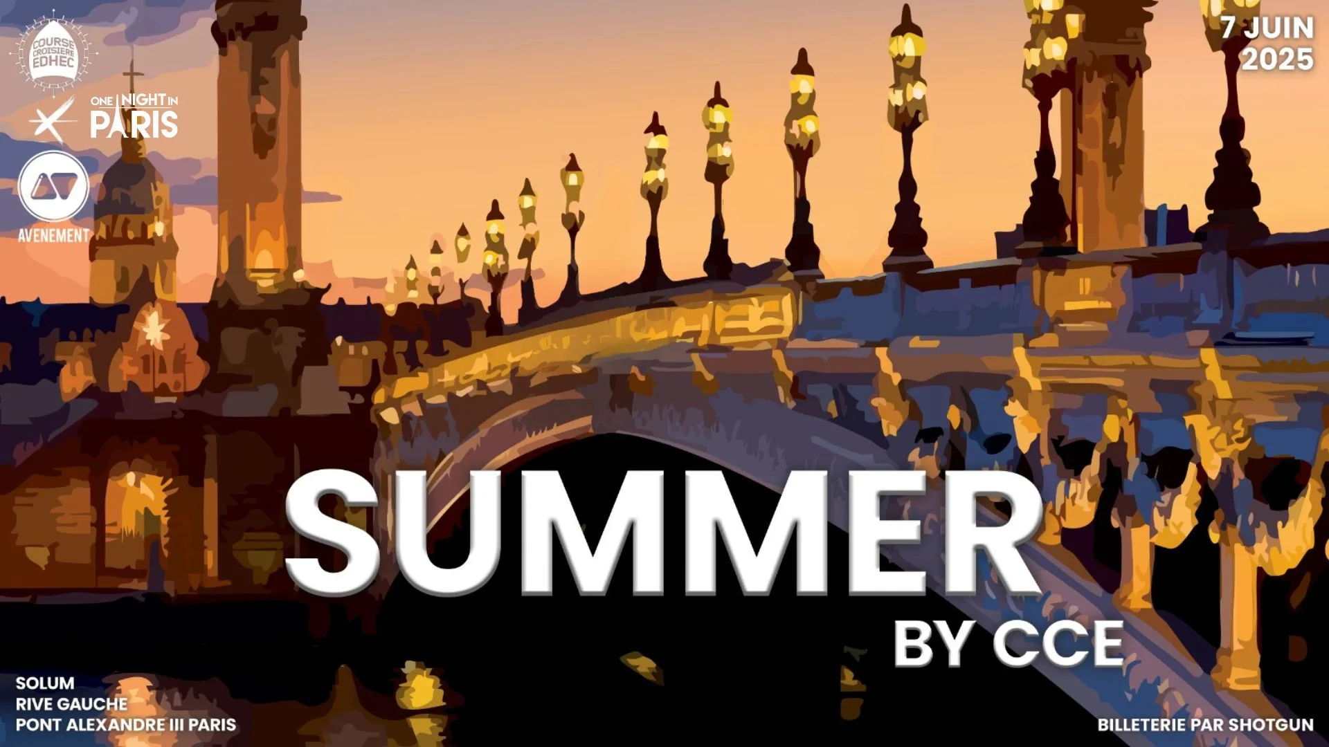 Summer - Course Croisière Edhec X Avenement X Onip