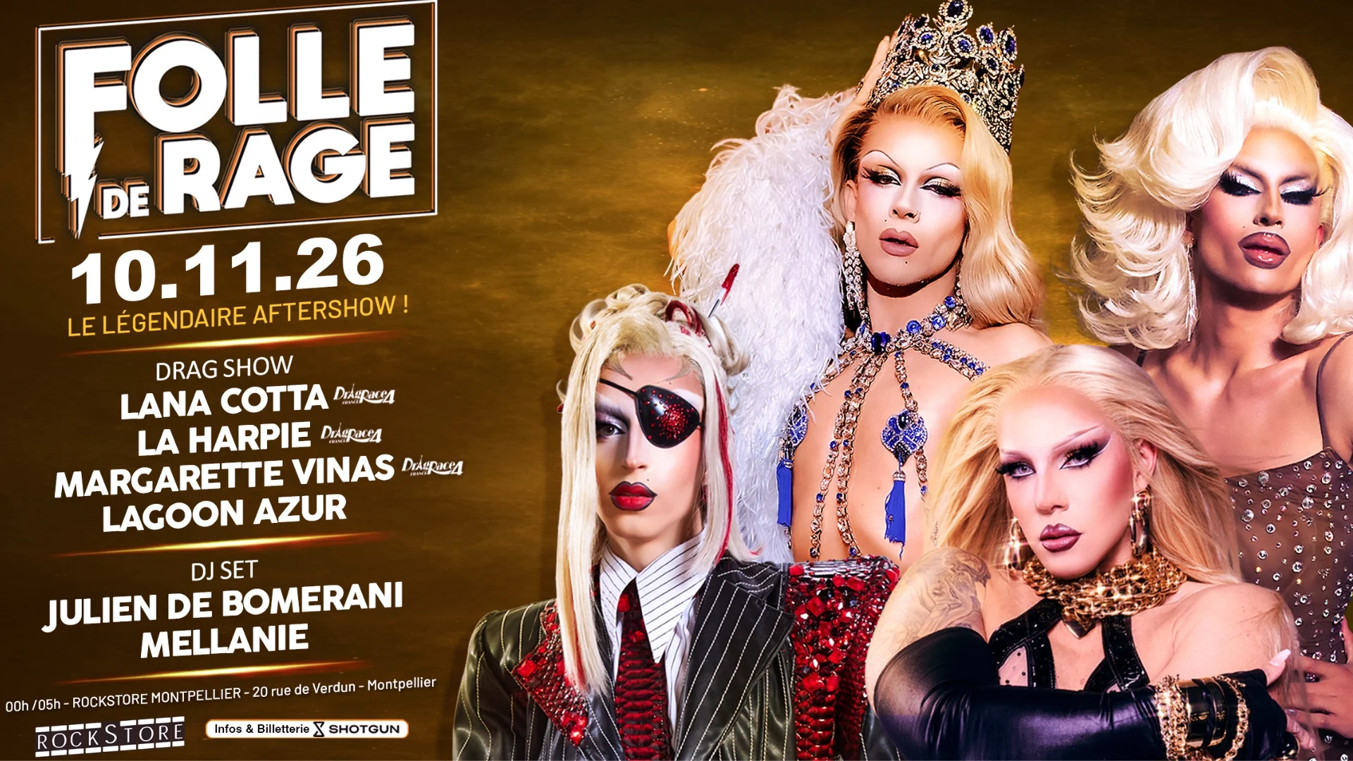 Folle De Rage X Rockstore - Le Legendaire Aftershow !