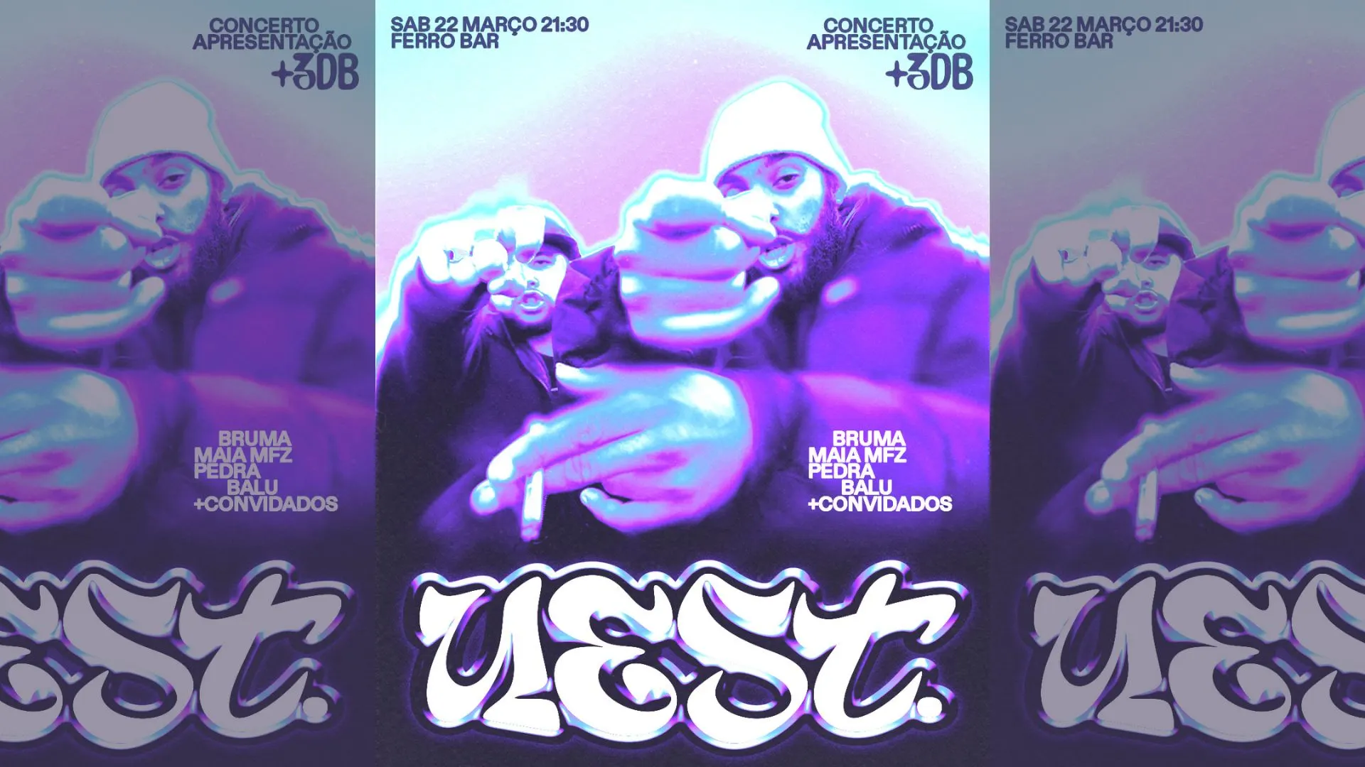 Uest. + Convidados, Bruma, Maia Mfz, Balu, Pedra