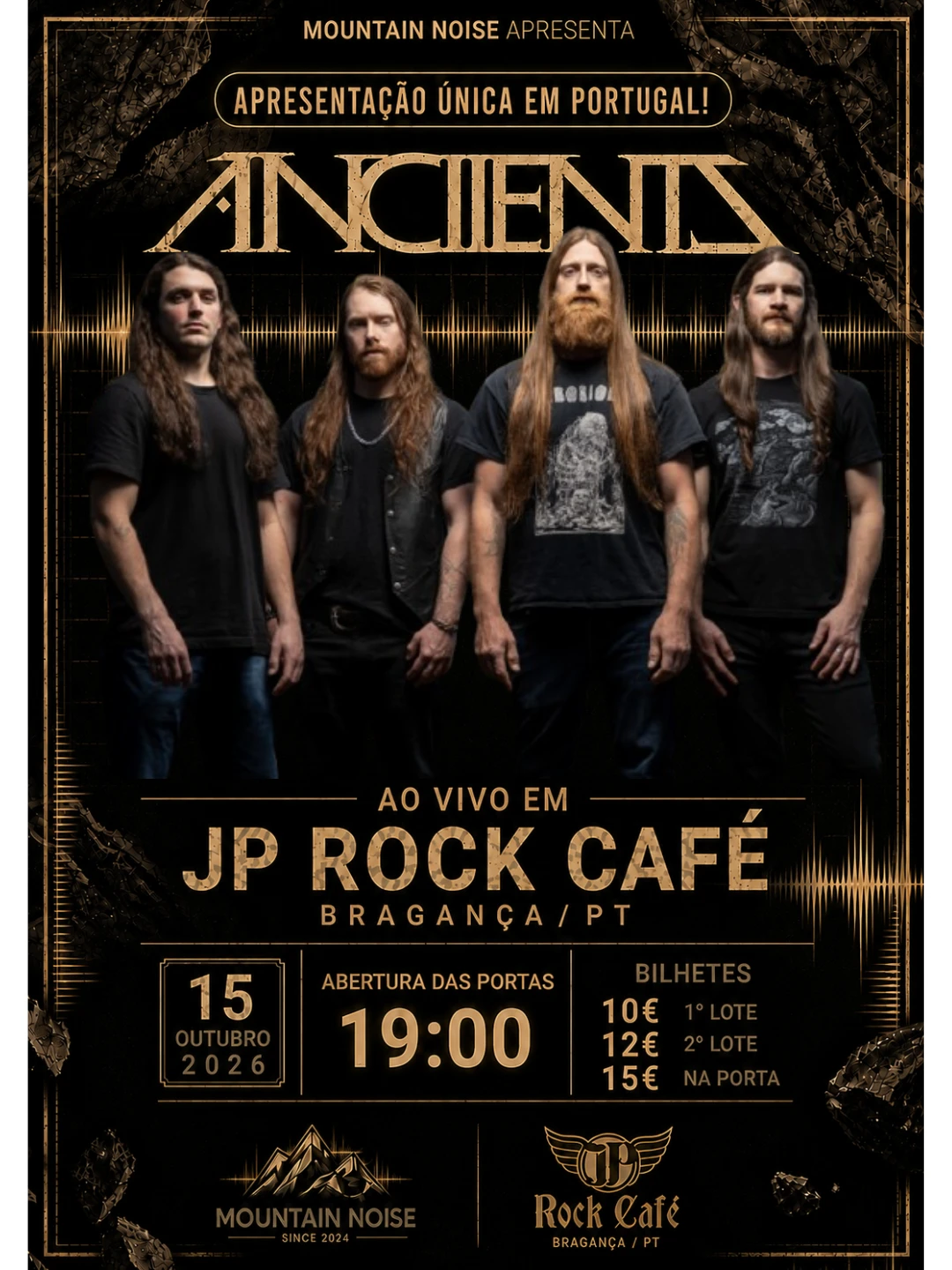 Anciients (Can) Em Bragança!