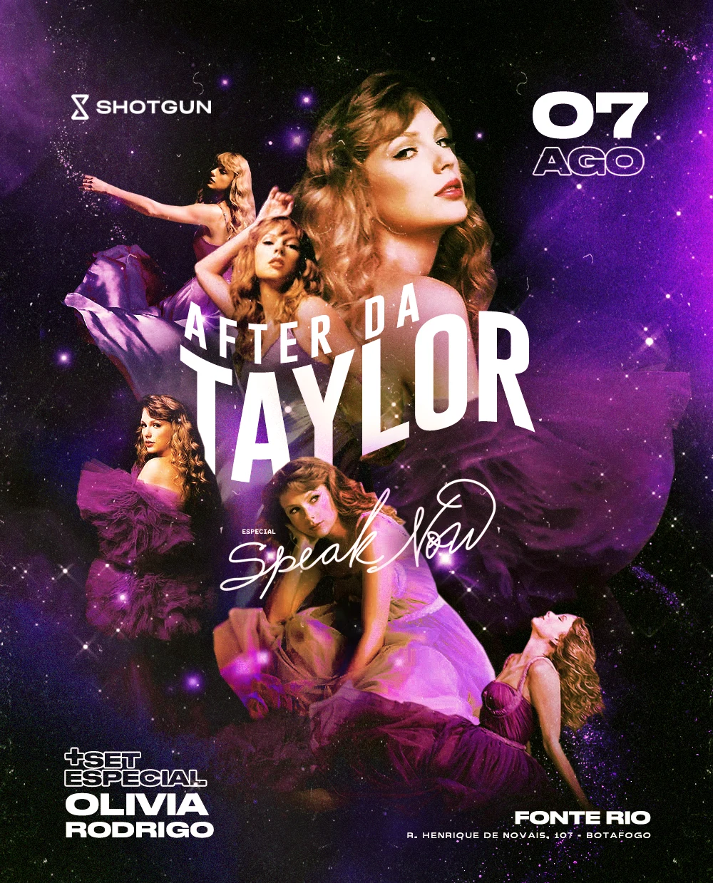 After Da Taylor Edição Speak Now + Set Especial Olivia