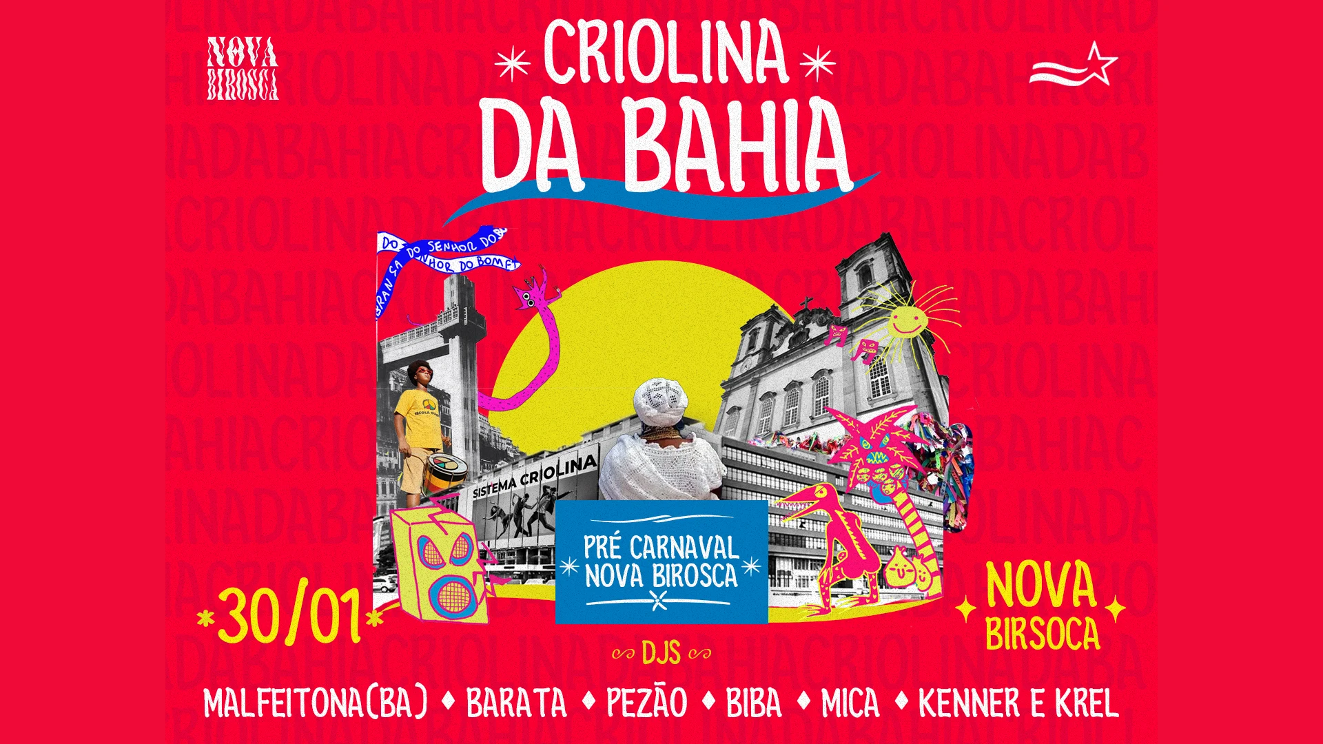 30/01: Criolina Da Bahia Com Malfeitona