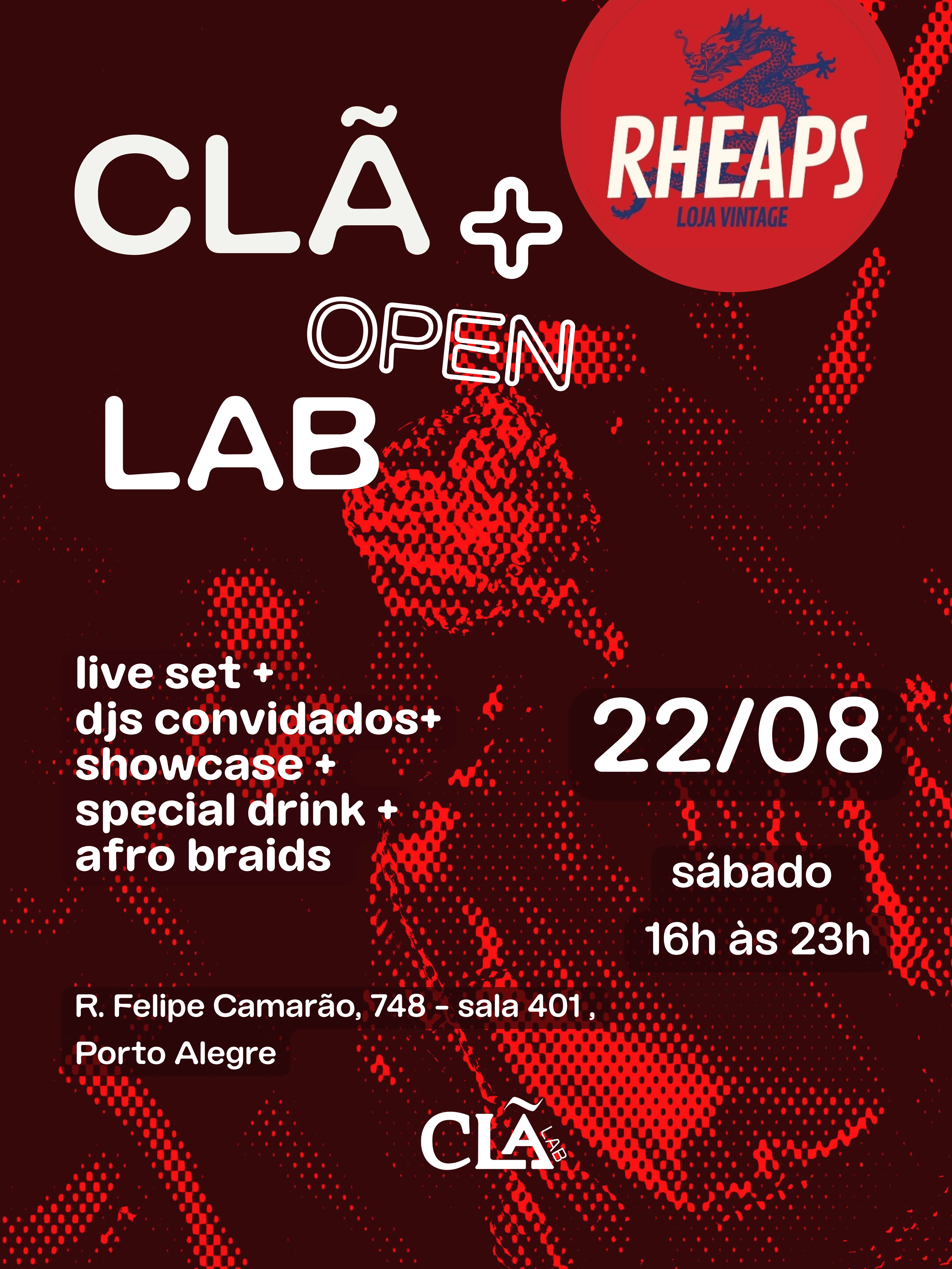 Clã + Rheaps - Open Lab