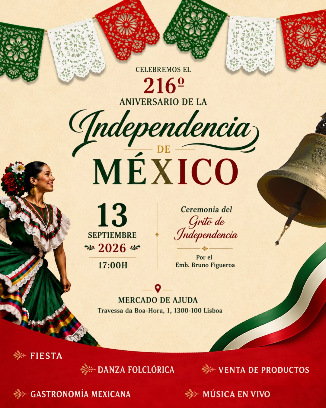 Fiesta Nacional Mexicana - Grito De Independencia 2026