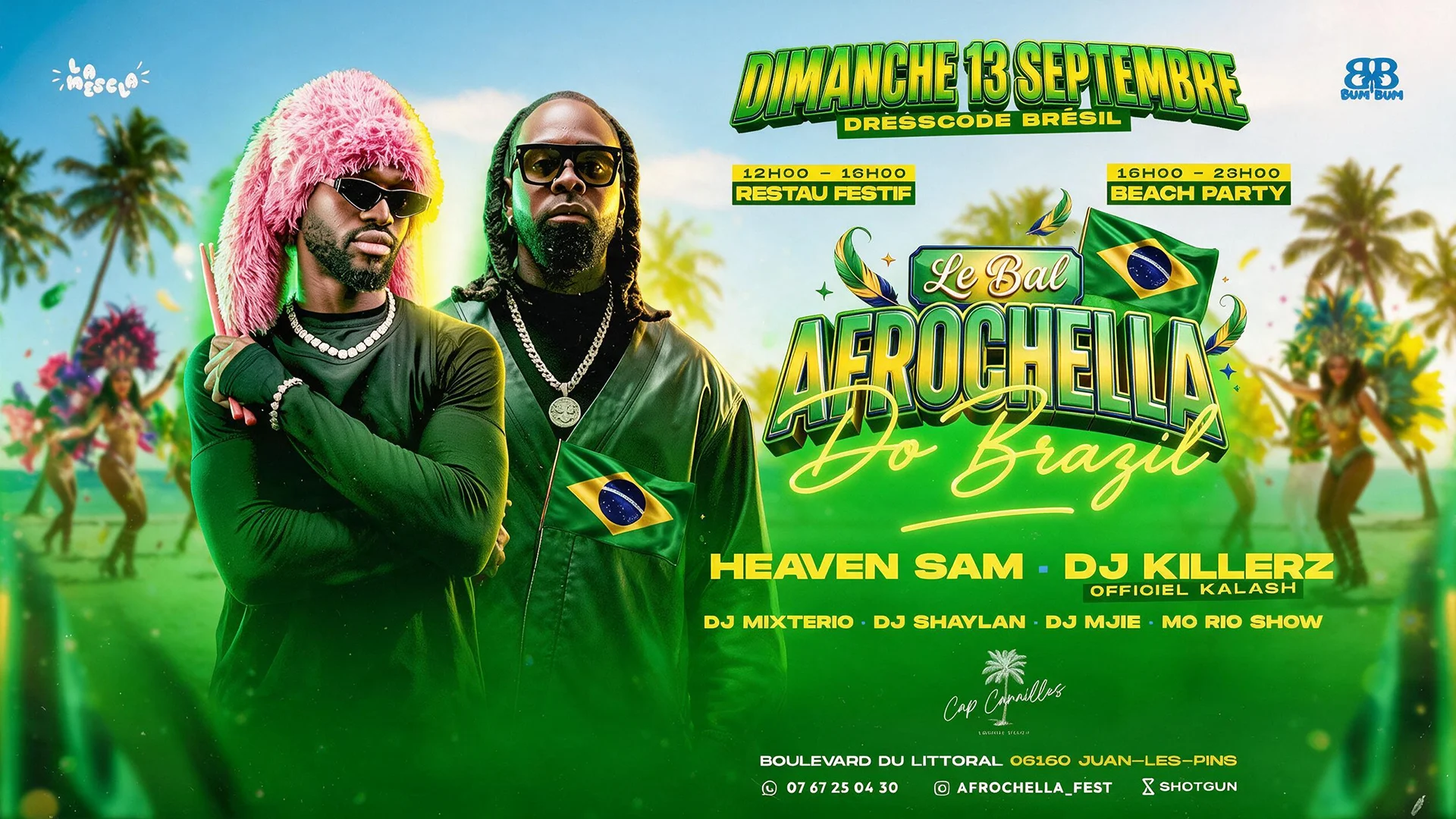 Bal Afrochella — Brazil Mood 🇧🇷