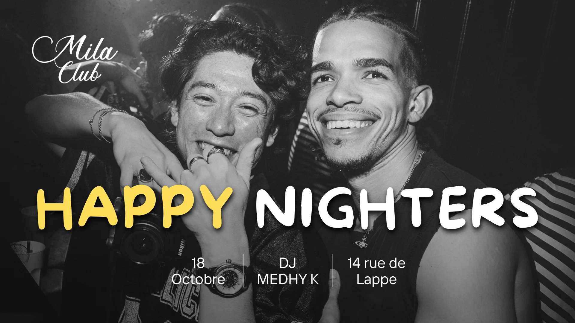 Happy Nighters - Mila Club Paris