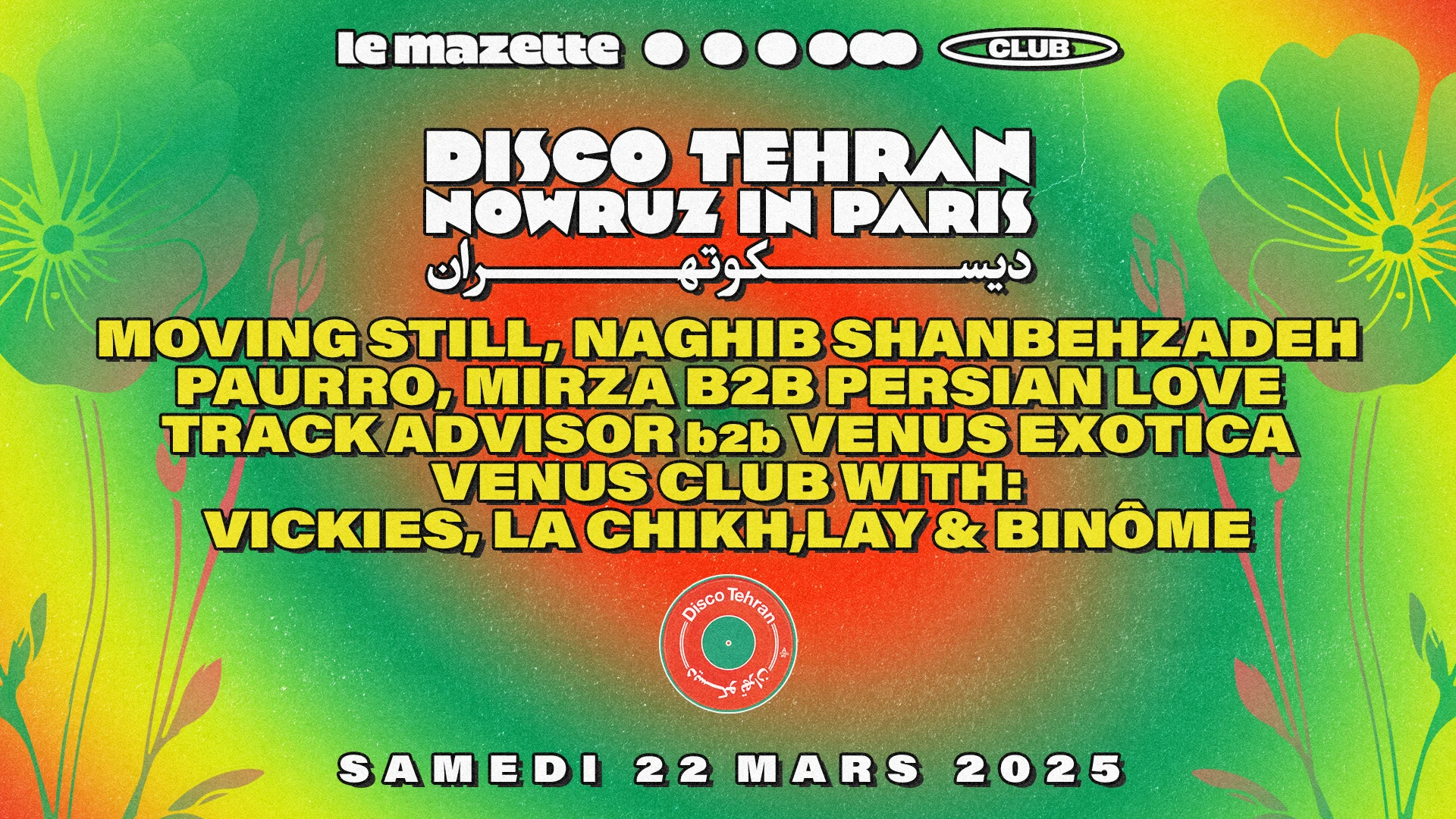 Disco Tehran • Nowrouz In Paris