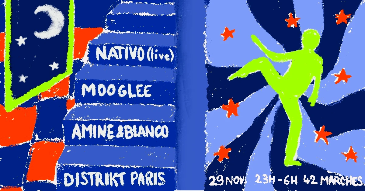 Distrikt @ 42 Marches: Nativo (Live), Mooglee, Blanco, Amine
