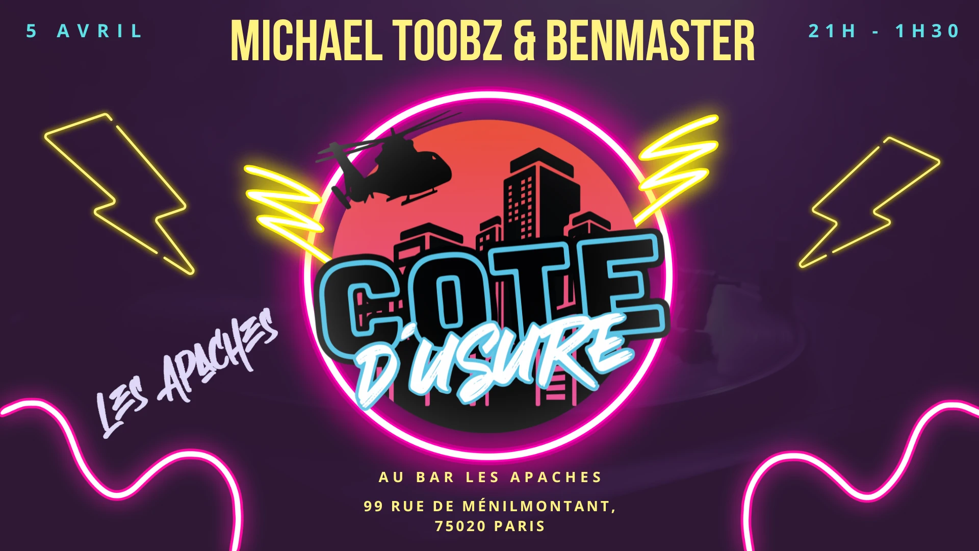 Michael Toobz & Benmaster Aux Apaches !
