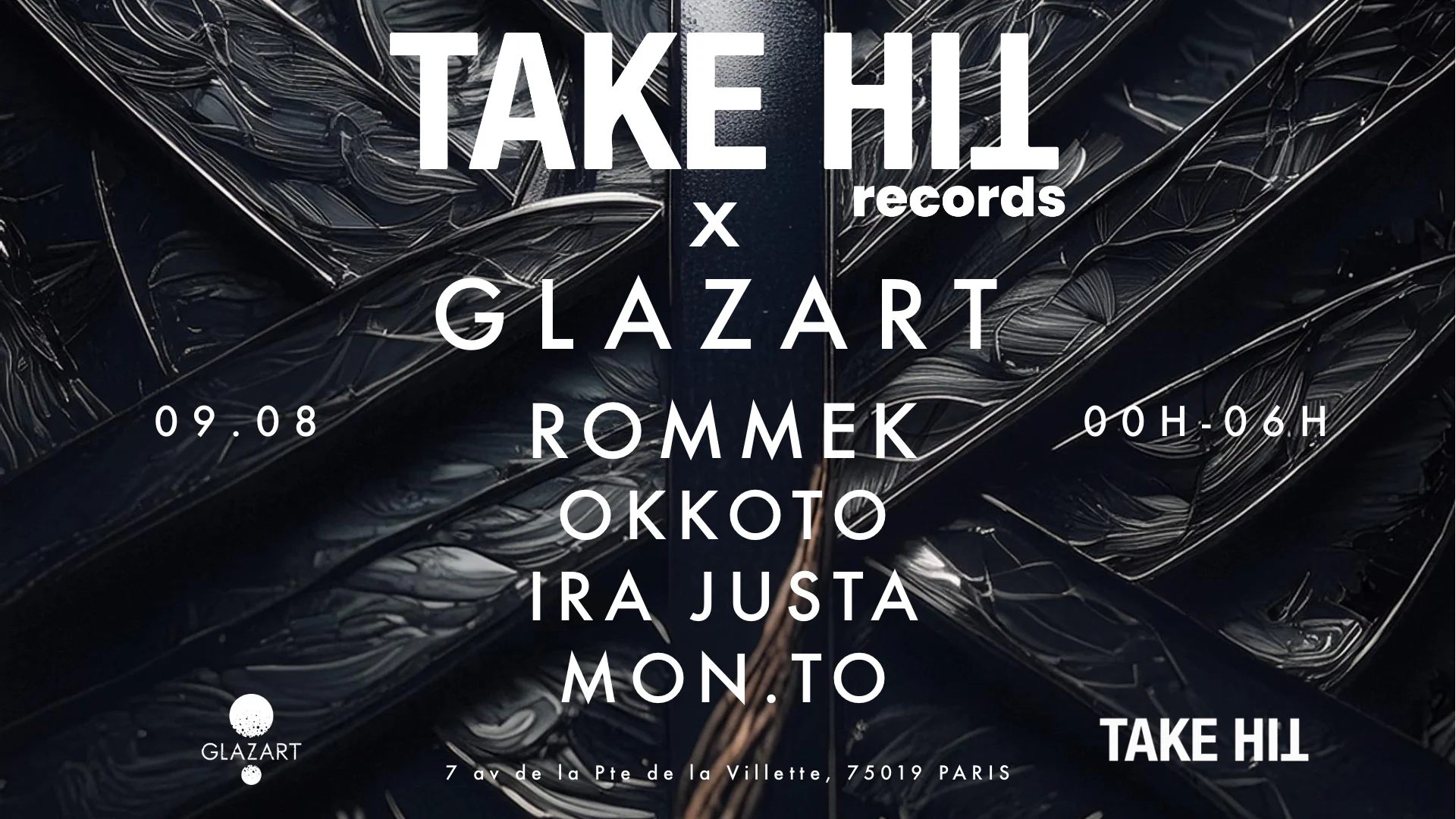 Take Hit X Glazart : Rommek, Okkoto, Mon.To, Ira Justa