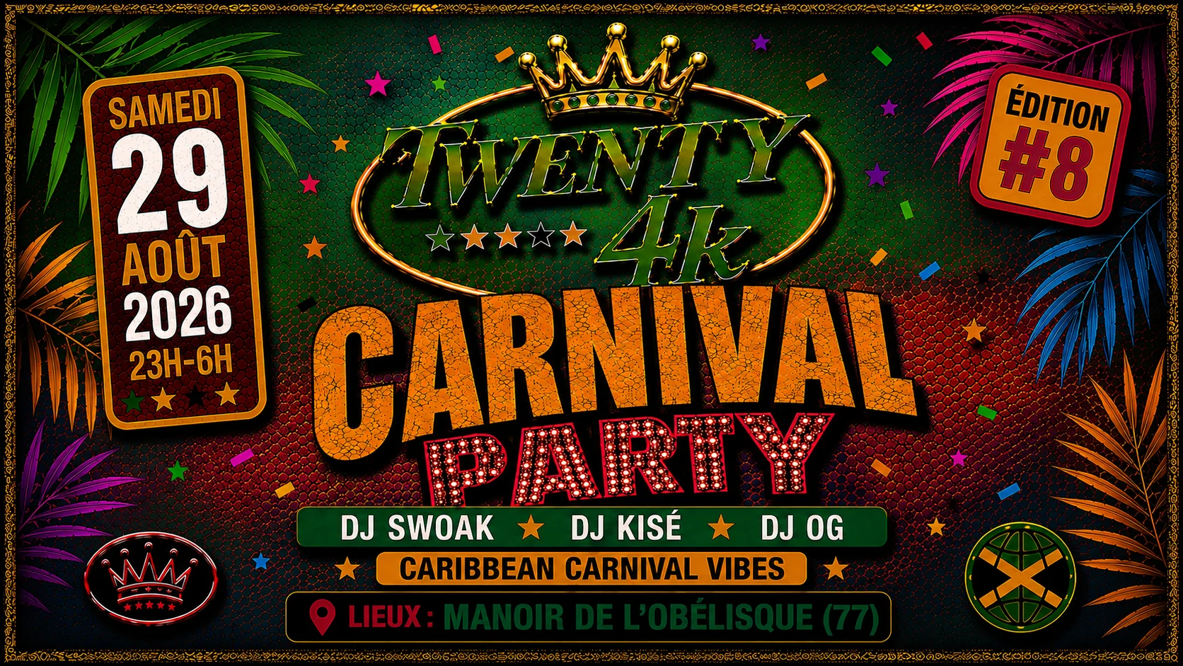 Twenty4k — Carnival Party Edition