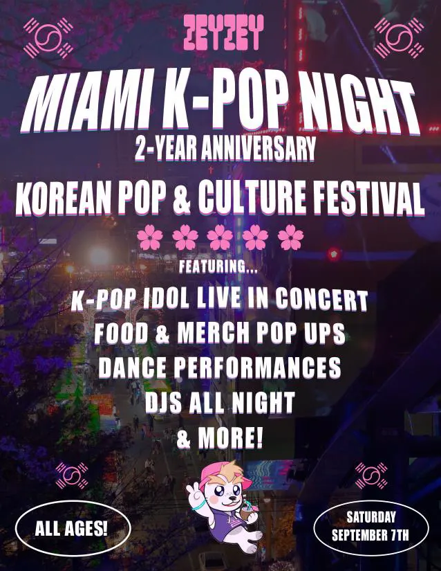 Miami K-Pop Night: 2 Year Anniversary K-Pop & Culture Fest