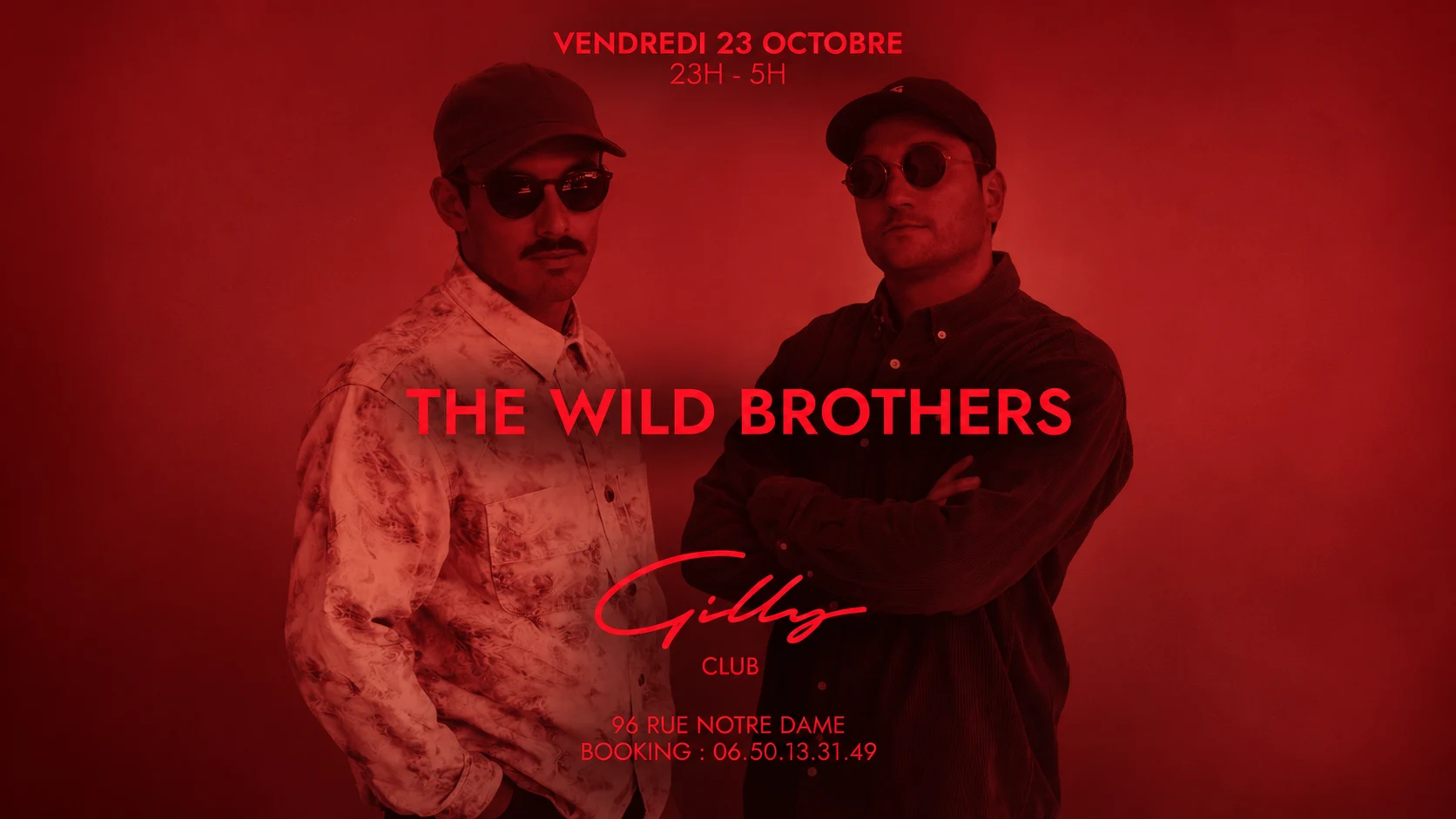 Gilly Club - The Wild Brothers Vendredi 23 Octobre