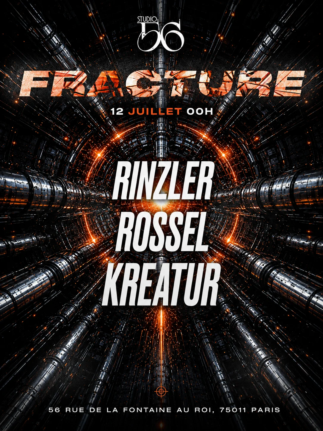 Fracture W/ Rinzler, Rossel, Kreatur