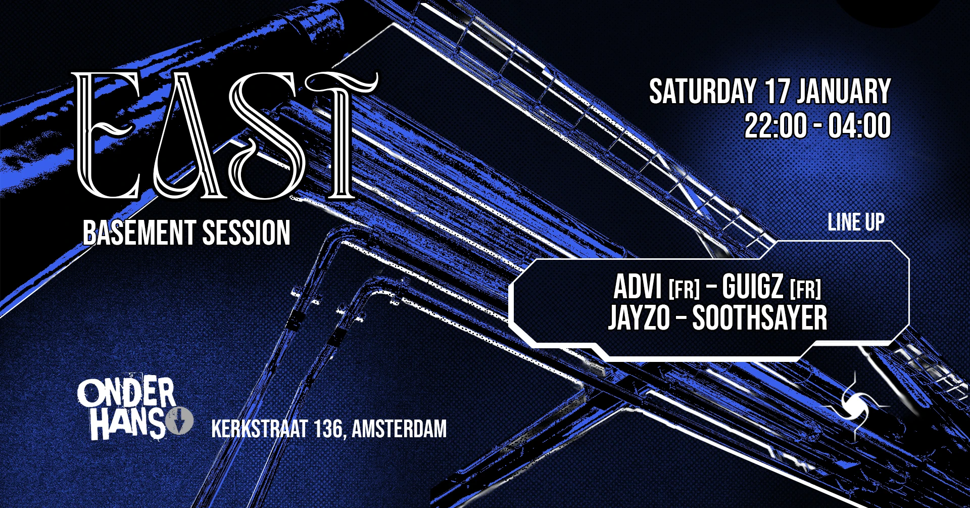 East: Basement Techno Rave