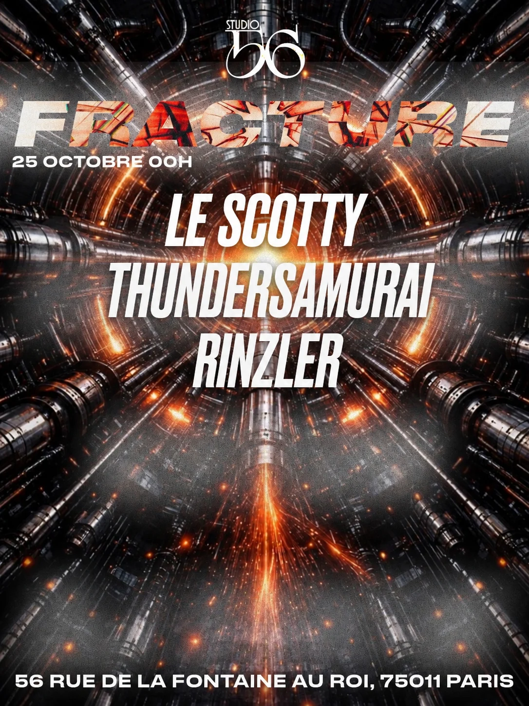 Fracture W/ Le Scotty  , Thundersmurai , Rinzler
