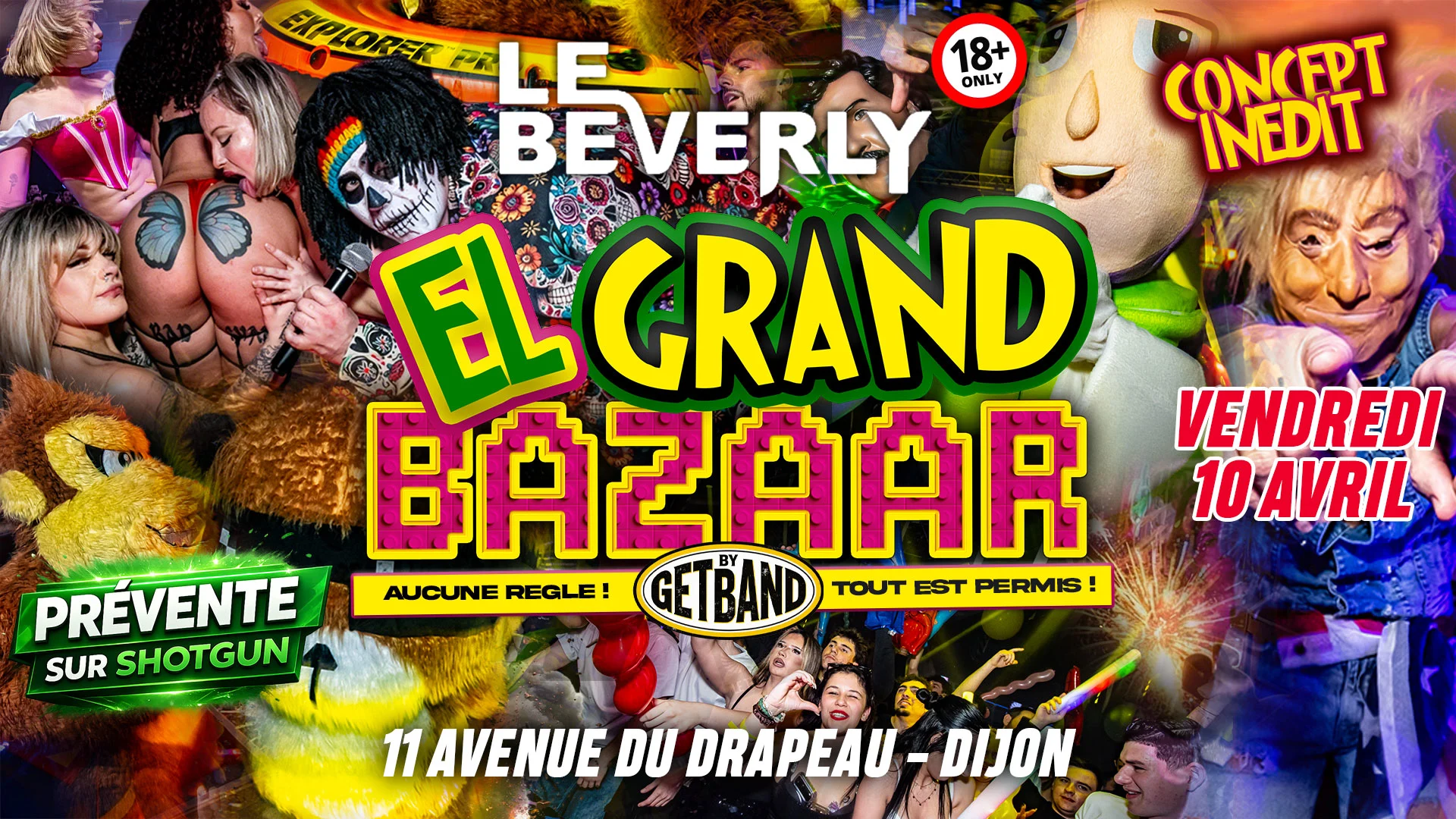 El Grand Bazaar By Getband X Le Beverly (Dijon)