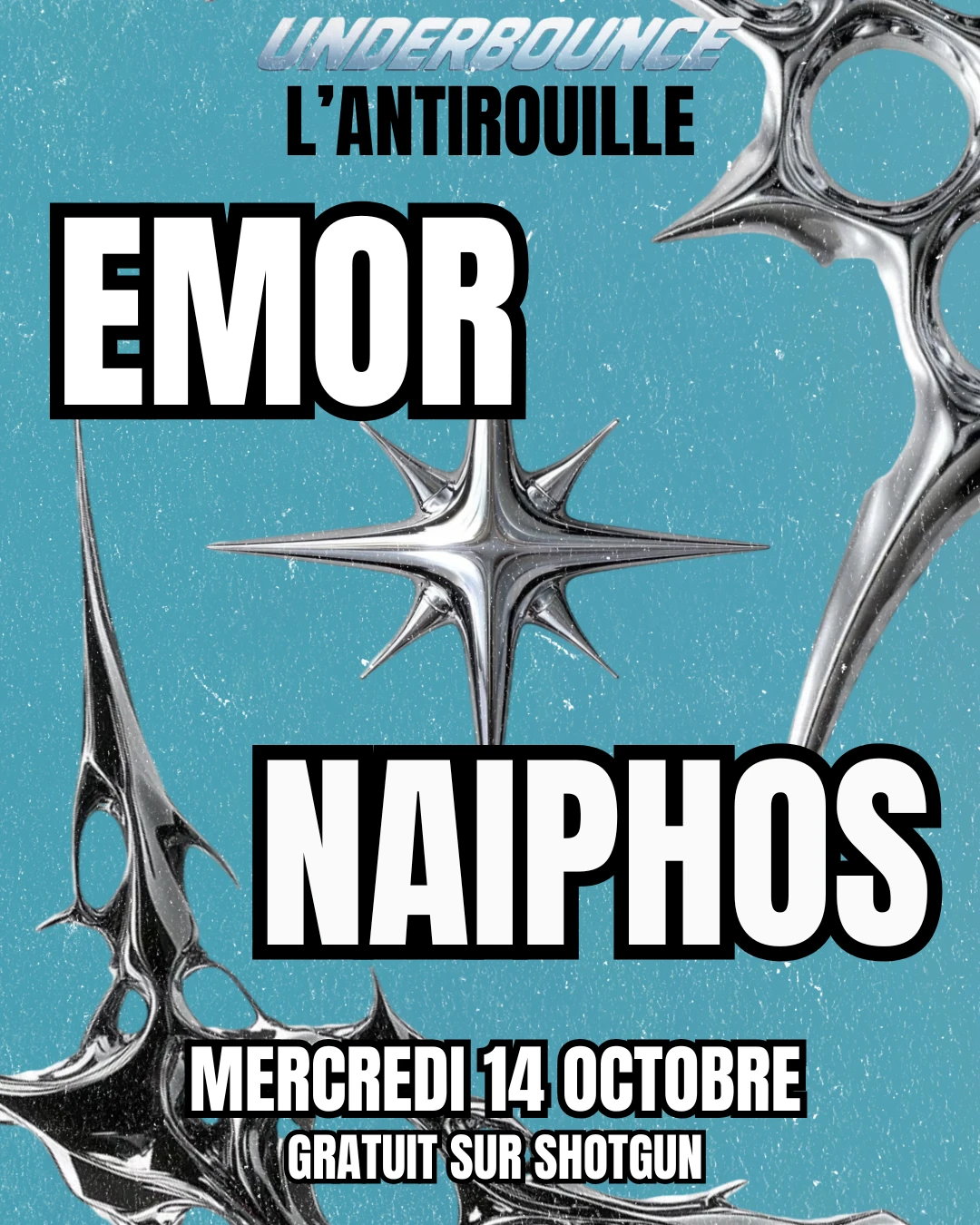 Underbounce Emor X Naiphos L'antirouille