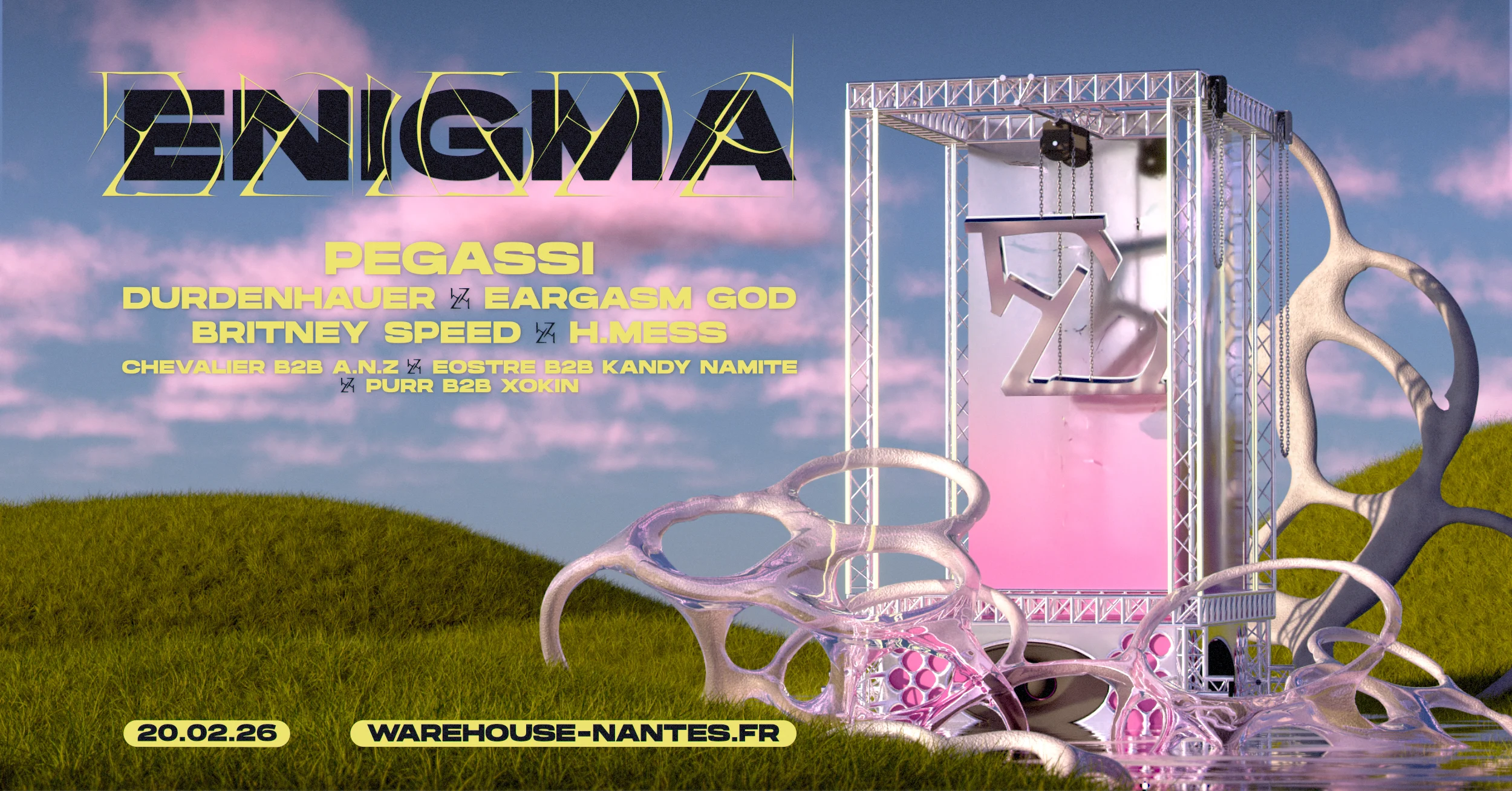 Enigma W/ Pegassi, Durdenhauer, Eargasm God & More