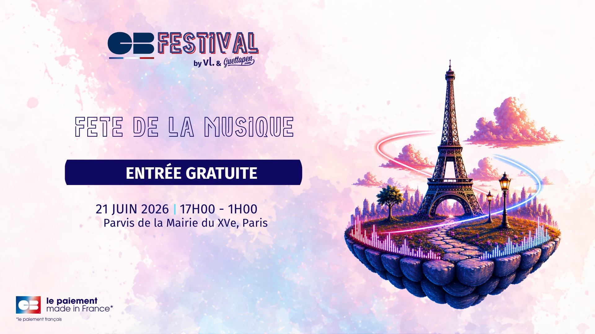Cb Festival By Vl. & Guettapen - Fête De La Musique