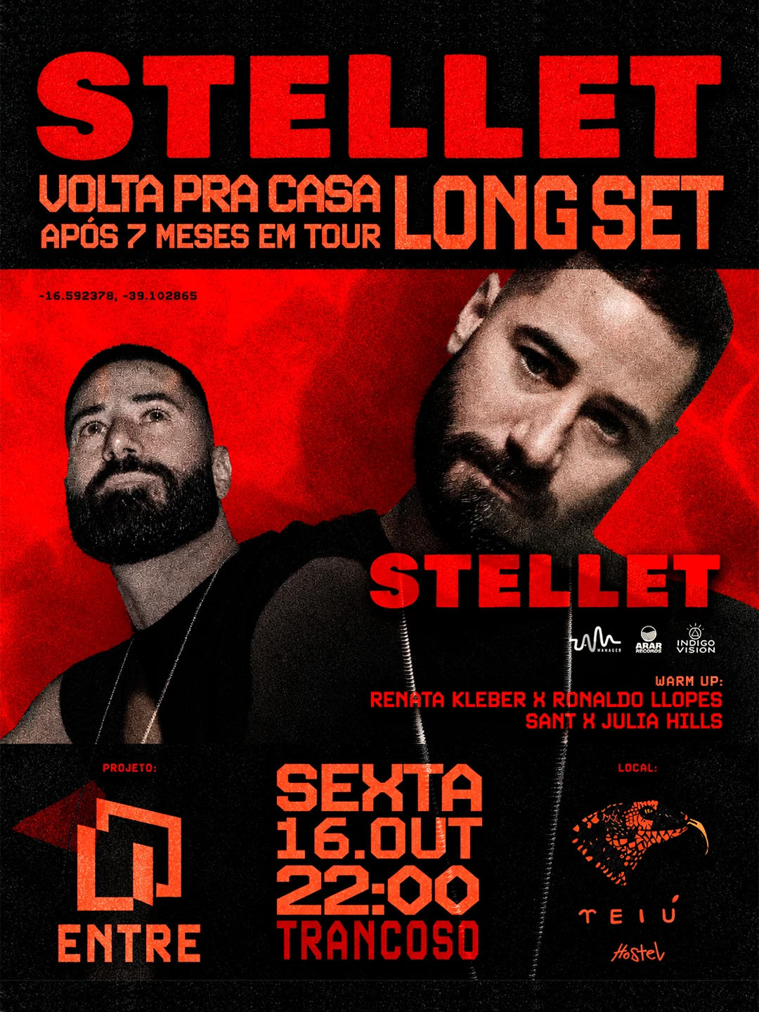 Stellet - Volta Pra Casa - Entre No Teiú - Trancoso