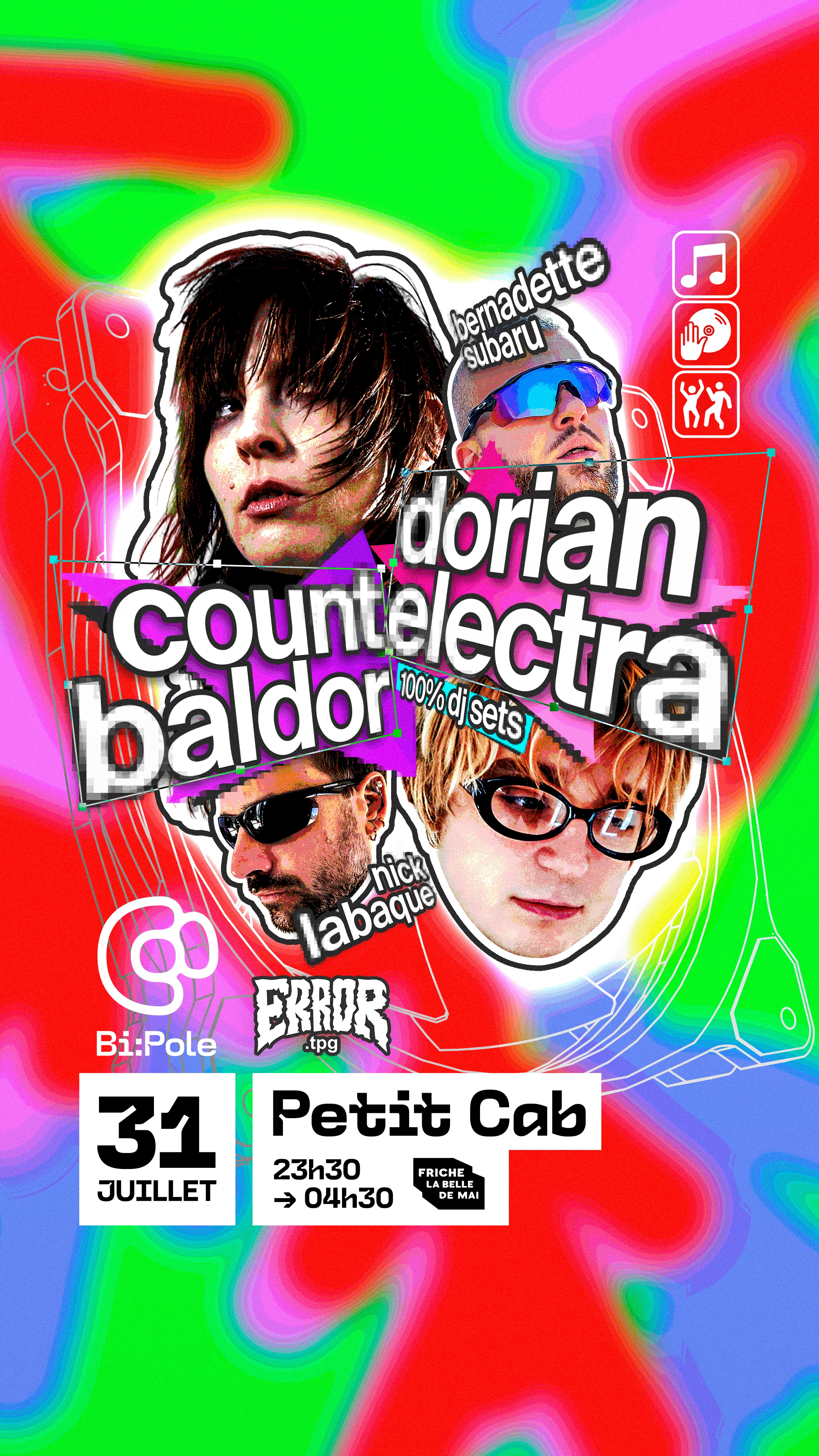 Error.Tpg Invite Dorian Electra & Count Baldor