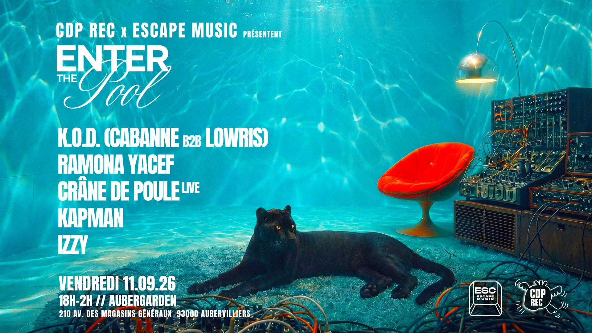 Enter The Pool : Cabanne & Lowris - Ramona Yacef & Co