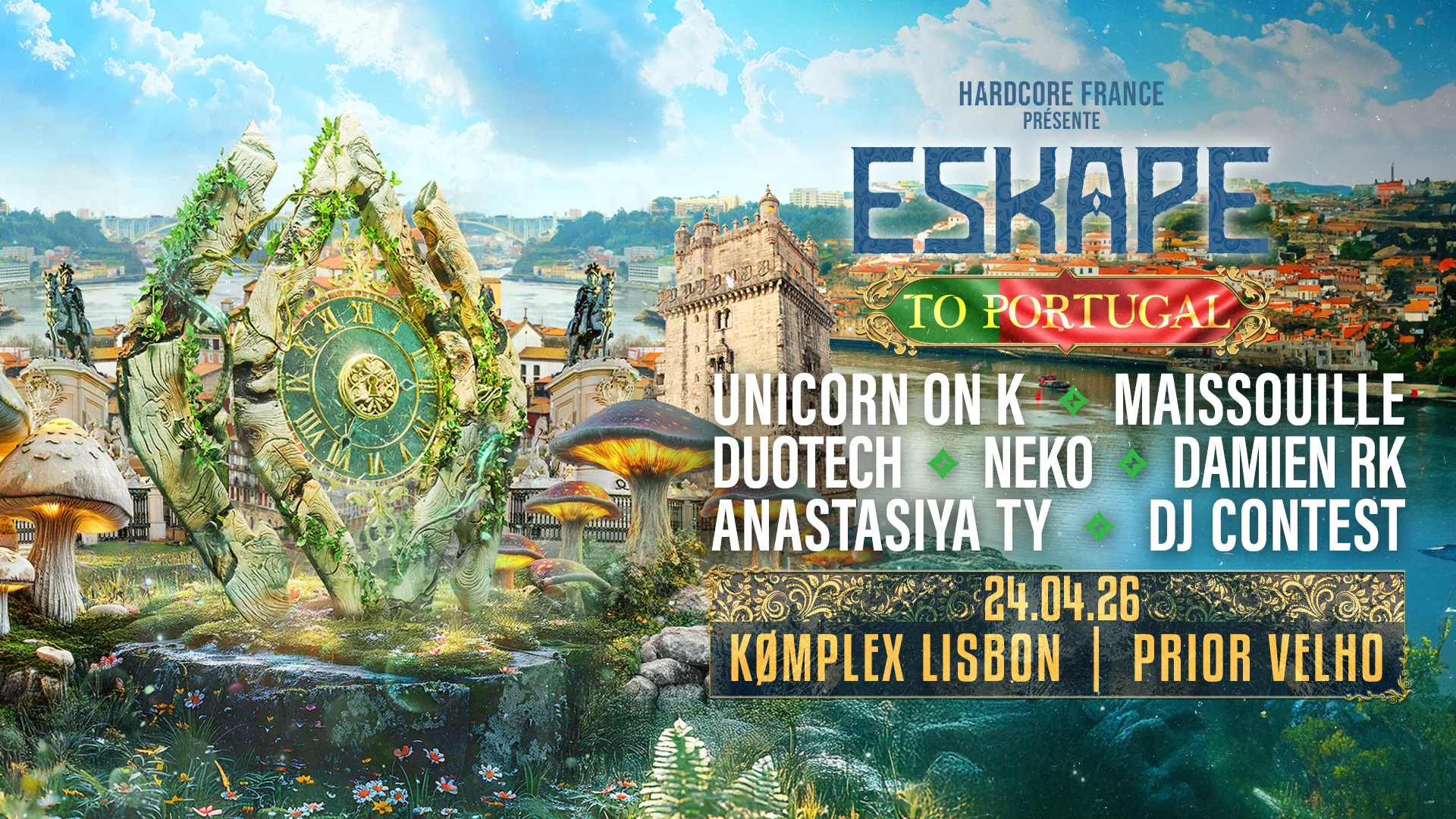 Eskape To Portugal - Kømplex Lisbon
