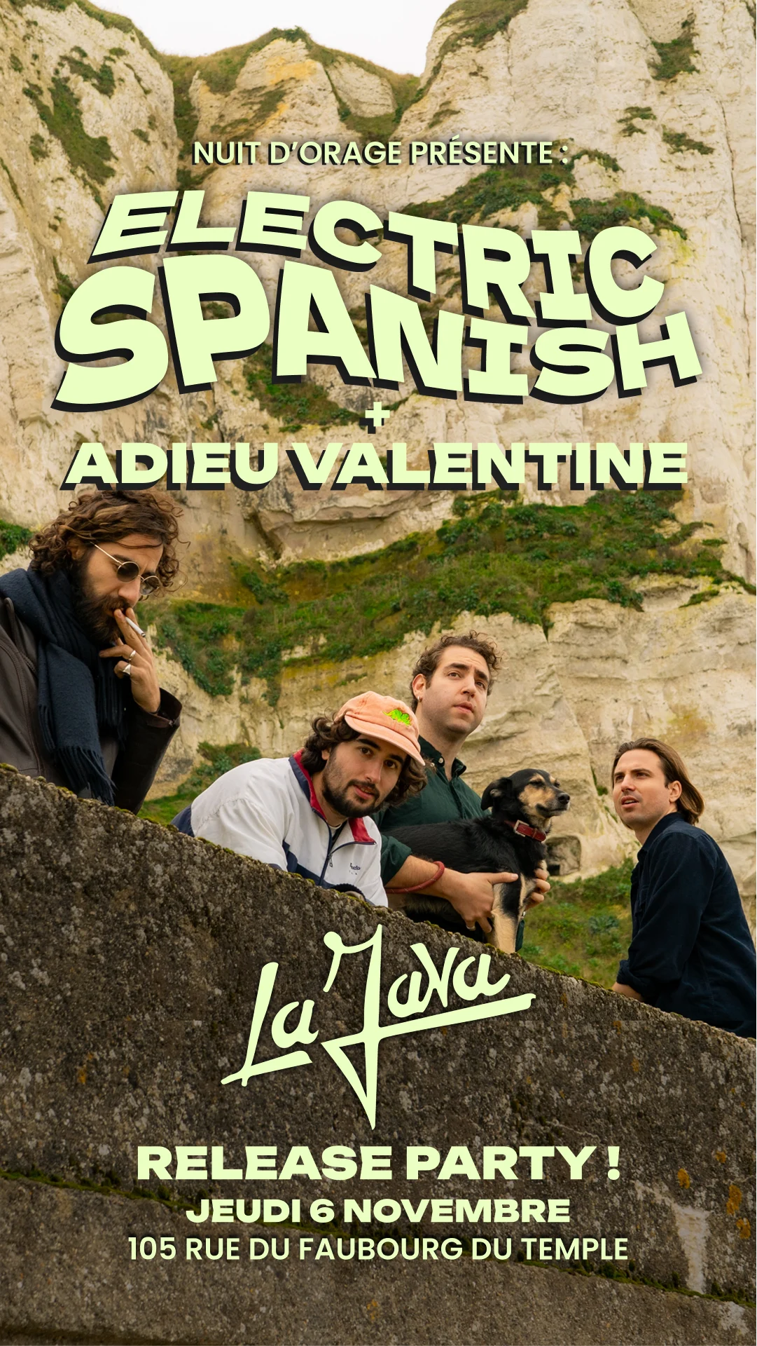 Electric Spanish + Adieu Valentine - En Concert À La Java