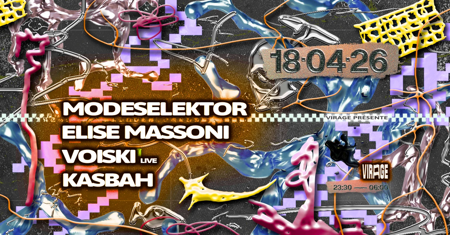 Virage Présente : Modeselektor, Elise Massoni, Voiski (Live)