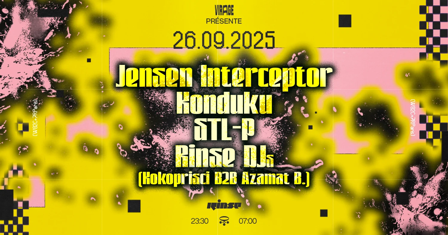 Virage Présente : Jensen Interceptor, Konduku, Stl-P & Rinse