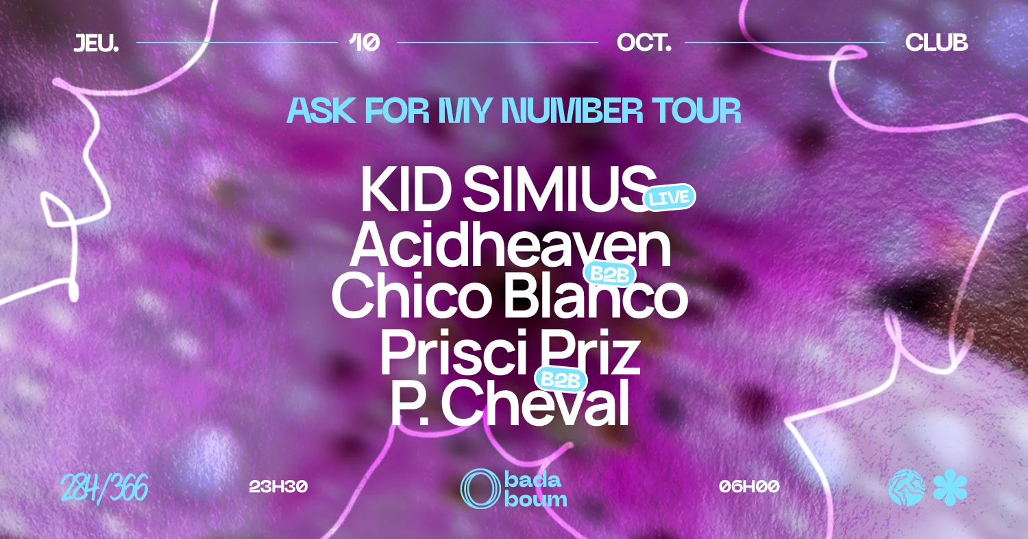 Kid Simius #Live — Ask For My Number Tour 2024