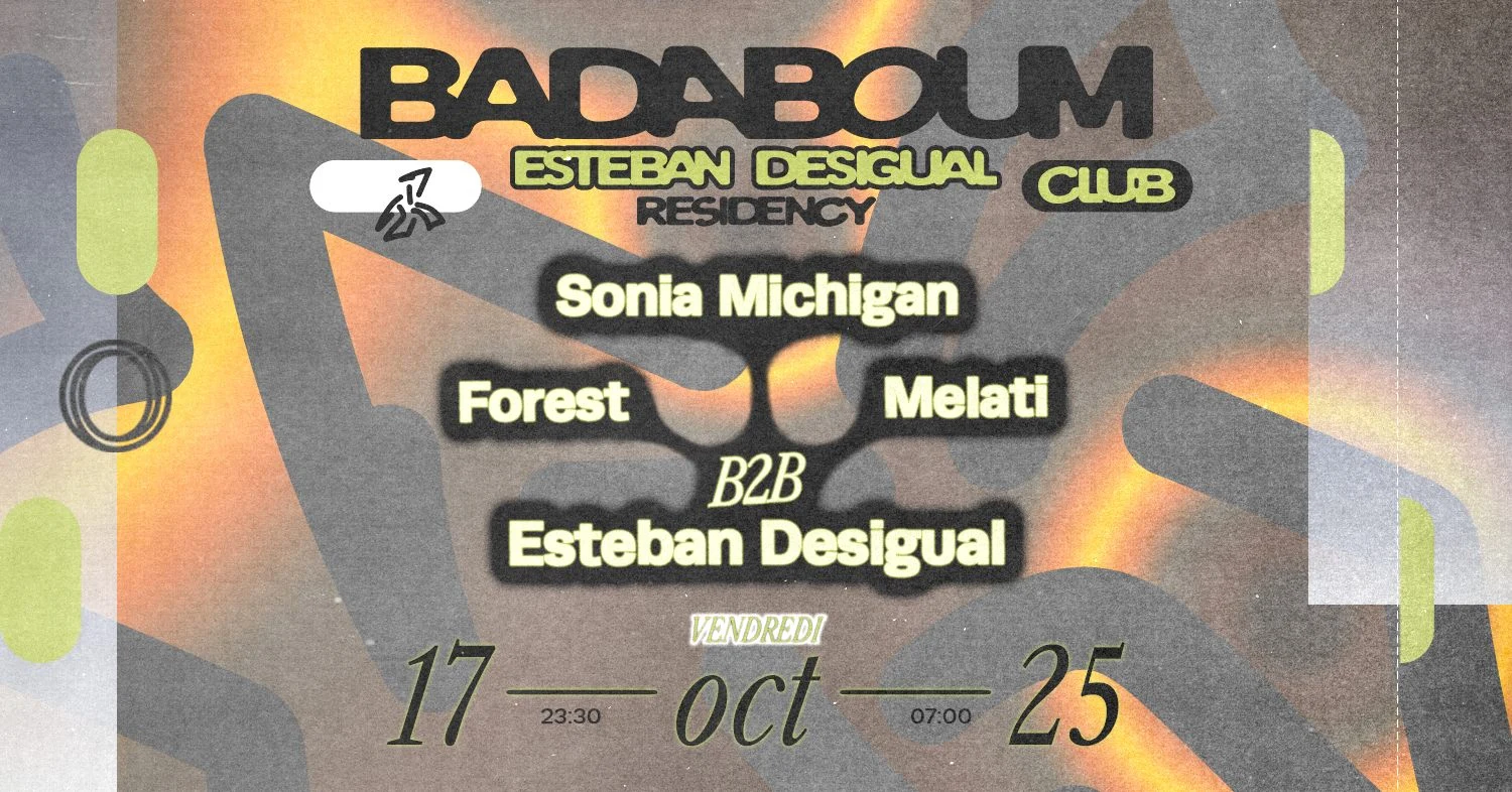 Club — Esteban Desigual Residency: Melati, Forest & More