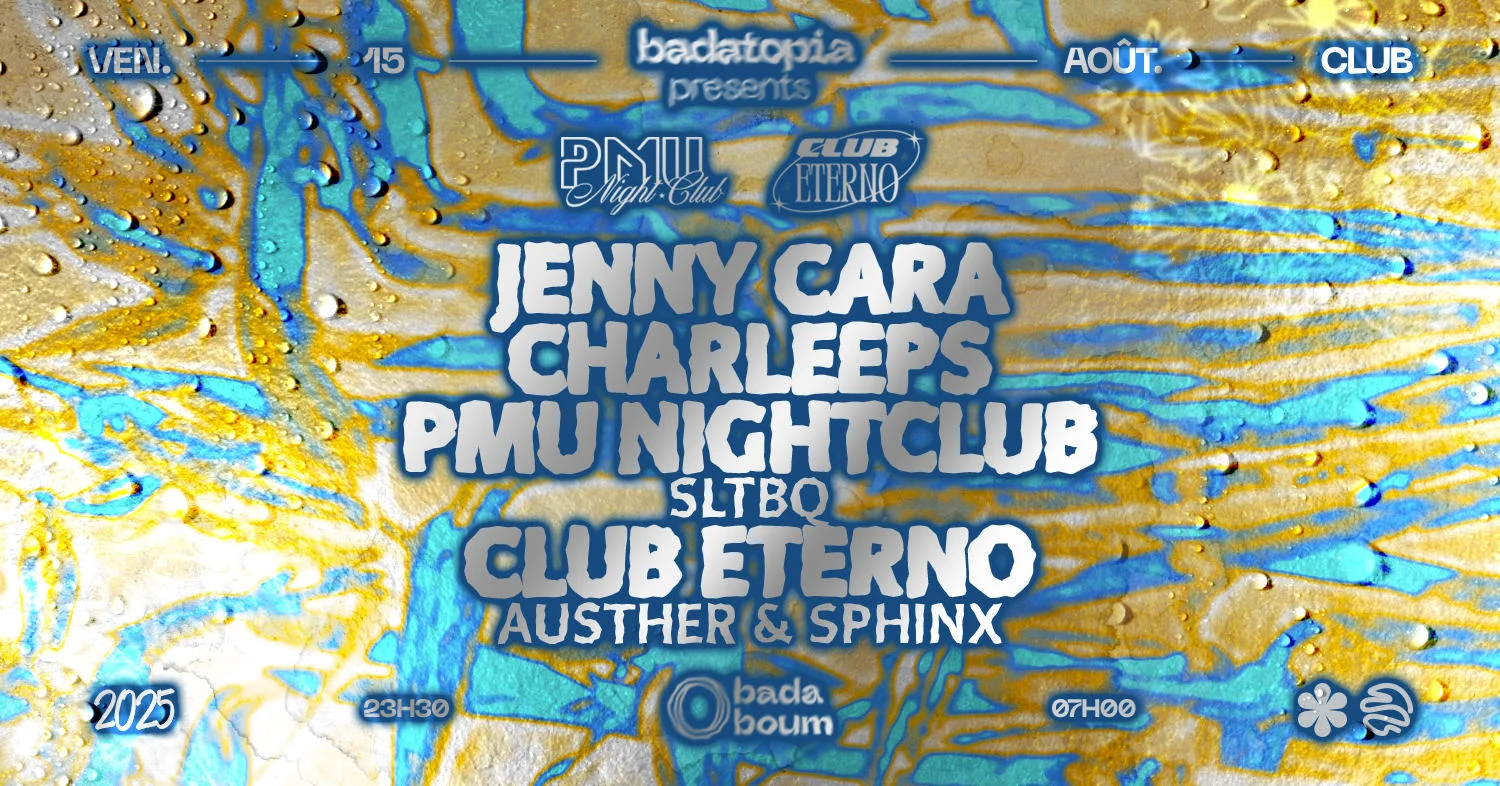 Badatopia X Pmu Night Club & Club Eterno: Jenny Cara & More