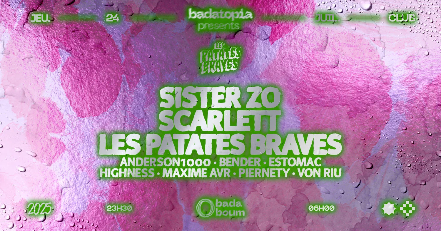 Badatopia X Les Patates Braves: Sister Zo, Scarlet