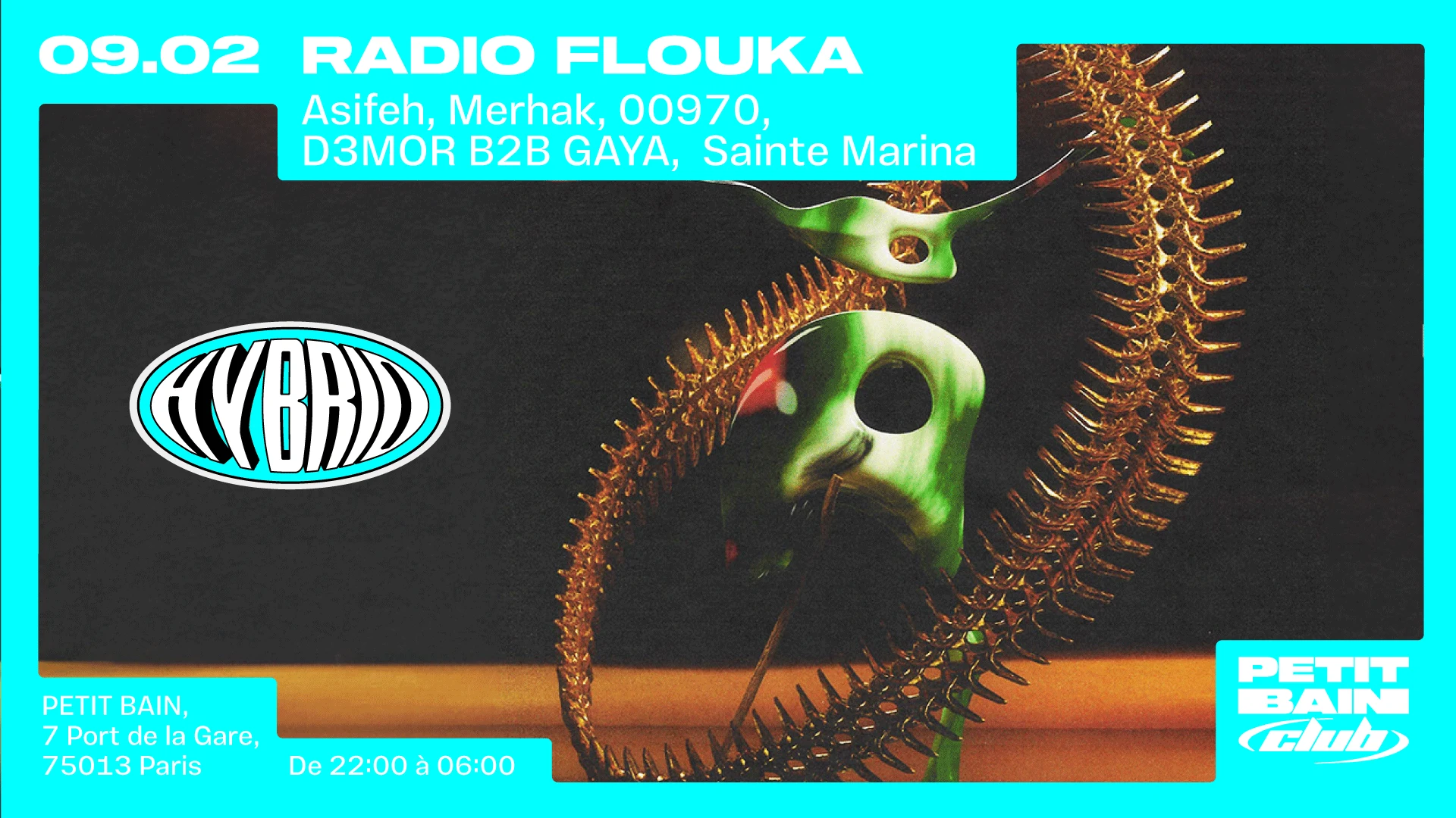 Radio Flouka : Asifeh · Mehrak · 00970 · Sainte Marina · ..
