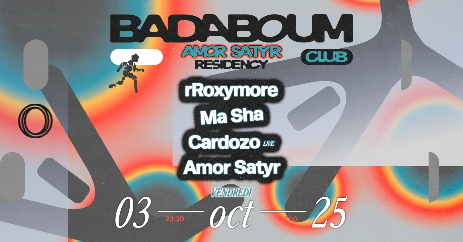 Club — Amor Satyr Residency: Rroxymore, Ma Sha, Cardozo