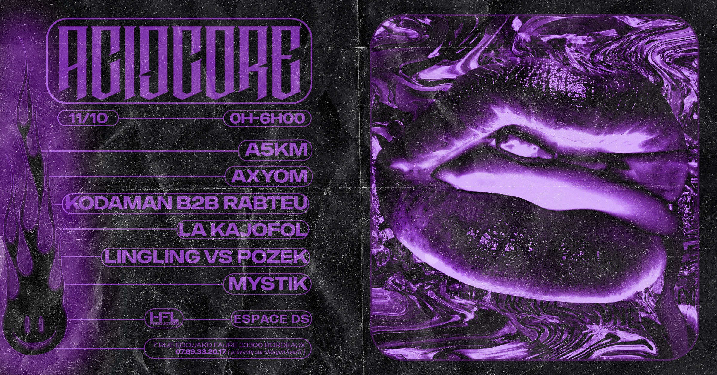 Acidcore W/ A5km / Kodaman / Rabteu / La Kajofol / Ling Ling