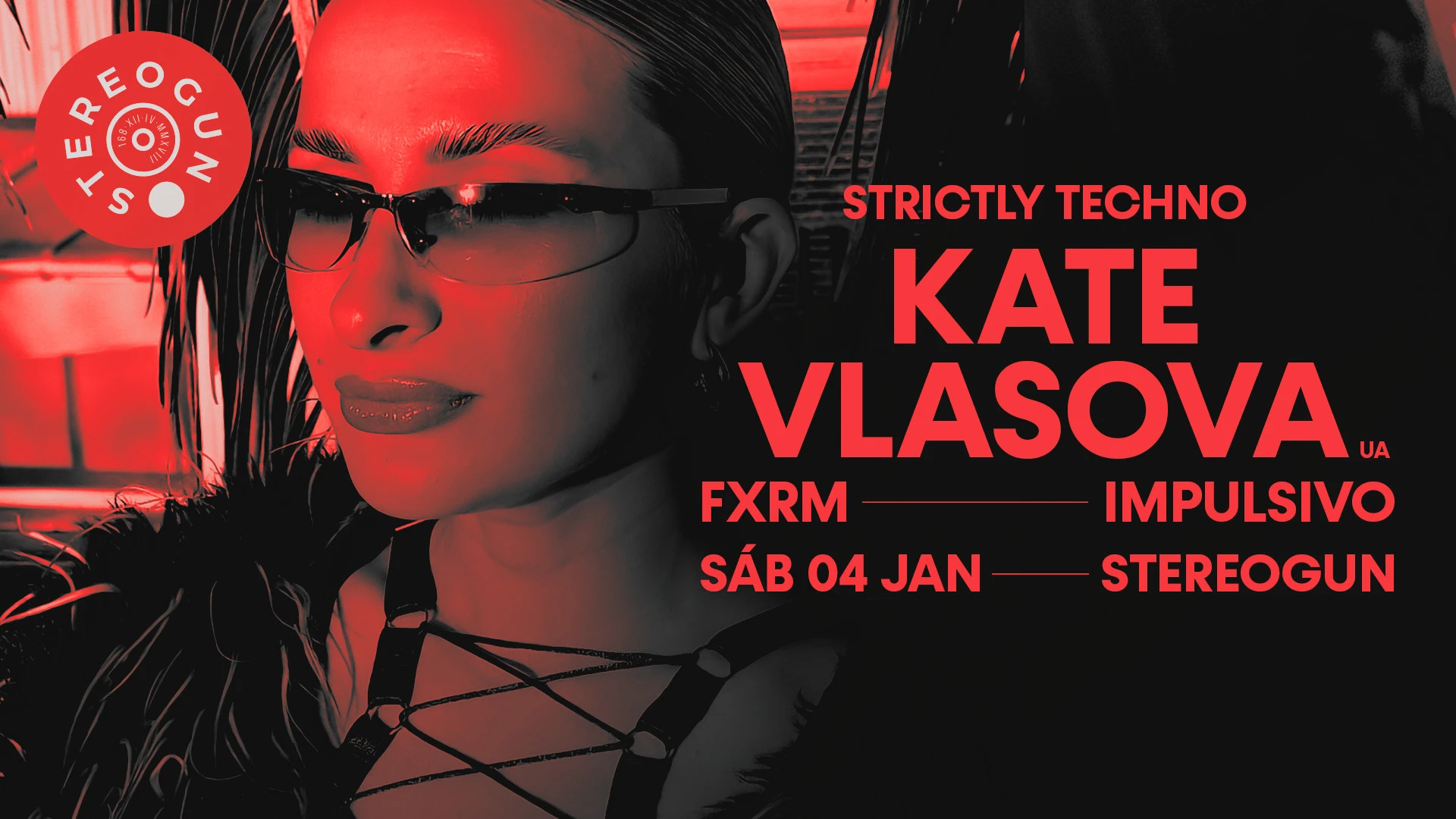 Strictly Techno - Kate Vlasova (Ucrânia) Na Stereogun