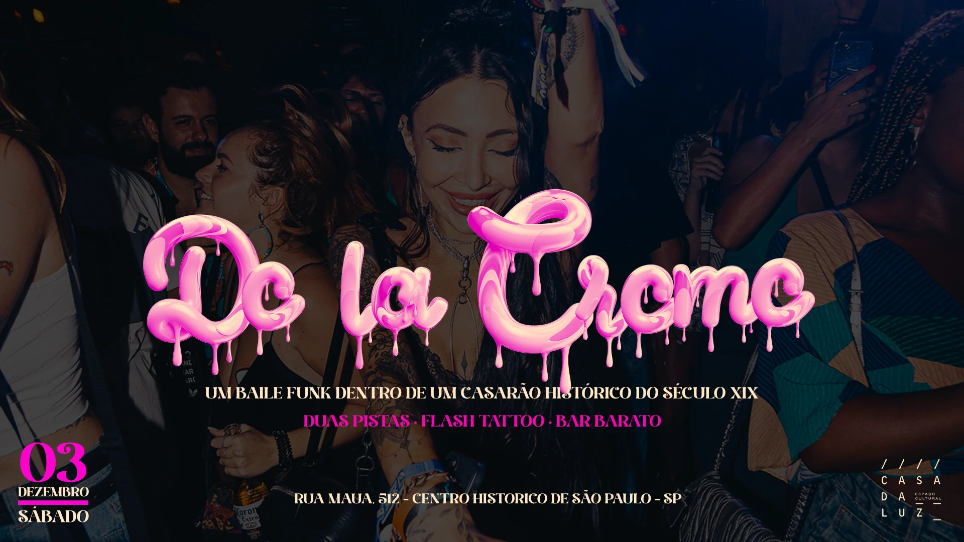 De La Crème ▴ Um Baile Cremoso Em Um Casarão Do Século XIX