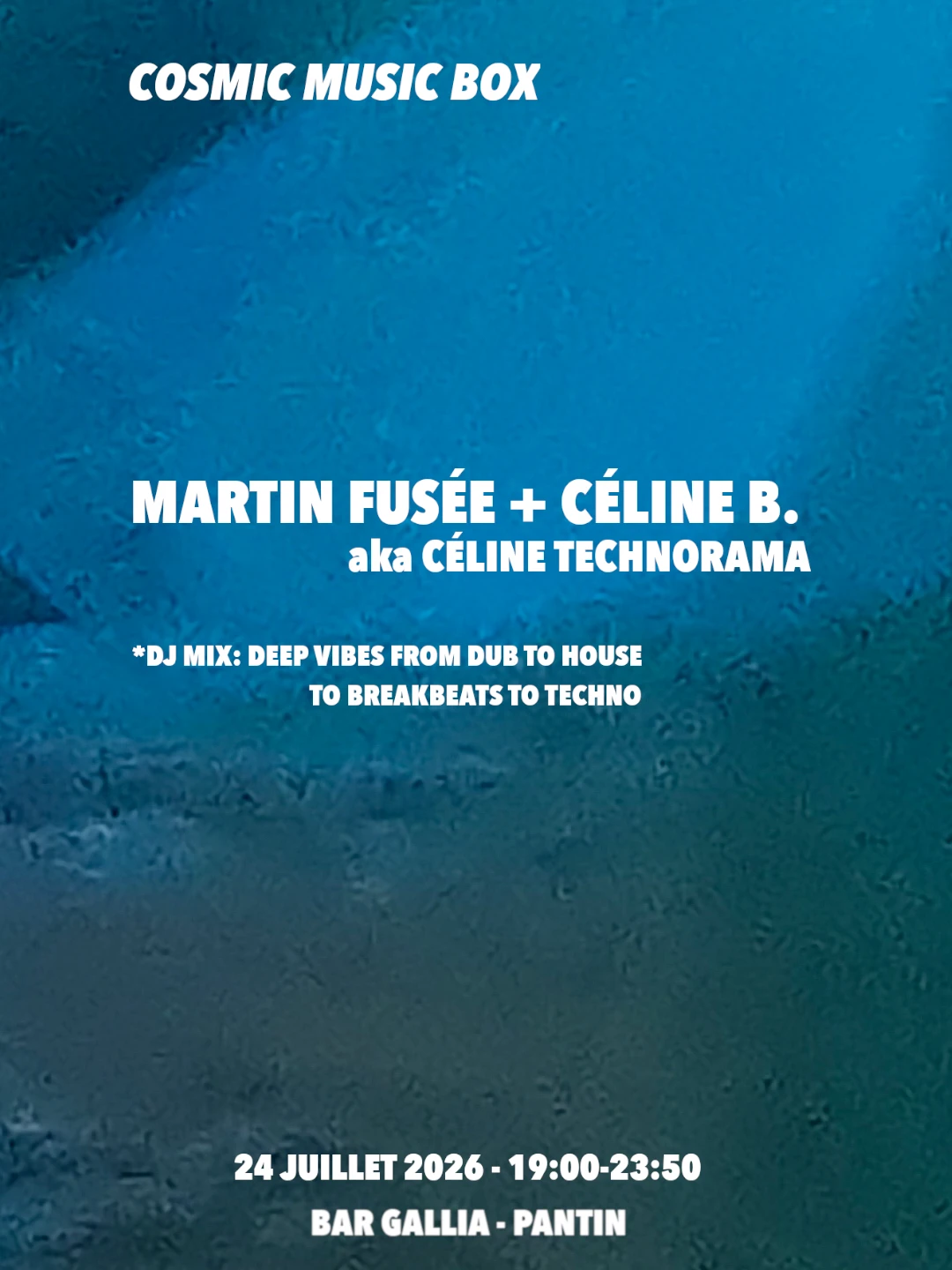 Cosmic Music Box: Martin Fusée + Céline B. _Technorama