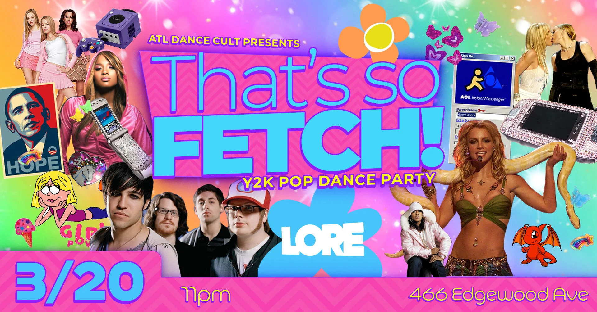That's So Fetch! Y2k Dance Party