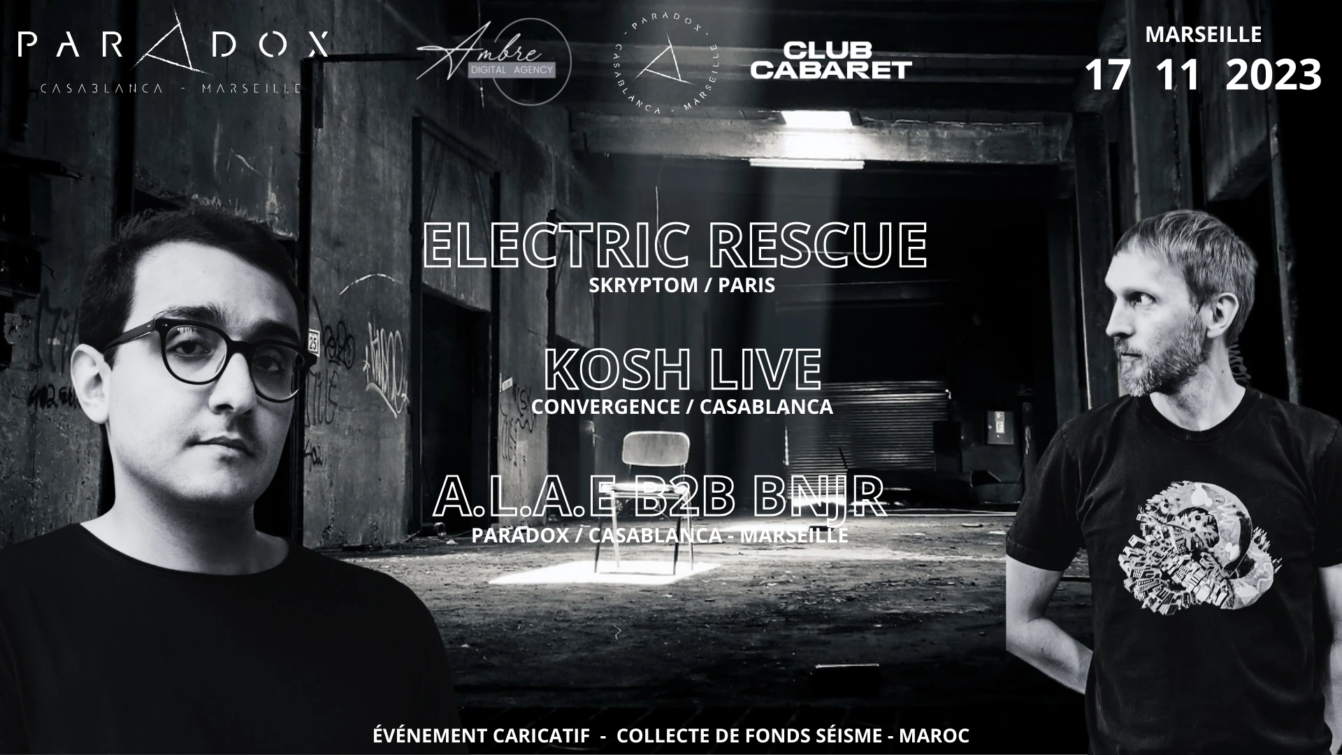 Electric Rescue, Kosh [Live], A.L.A.E B2b Bnjr | Ccxparadox
