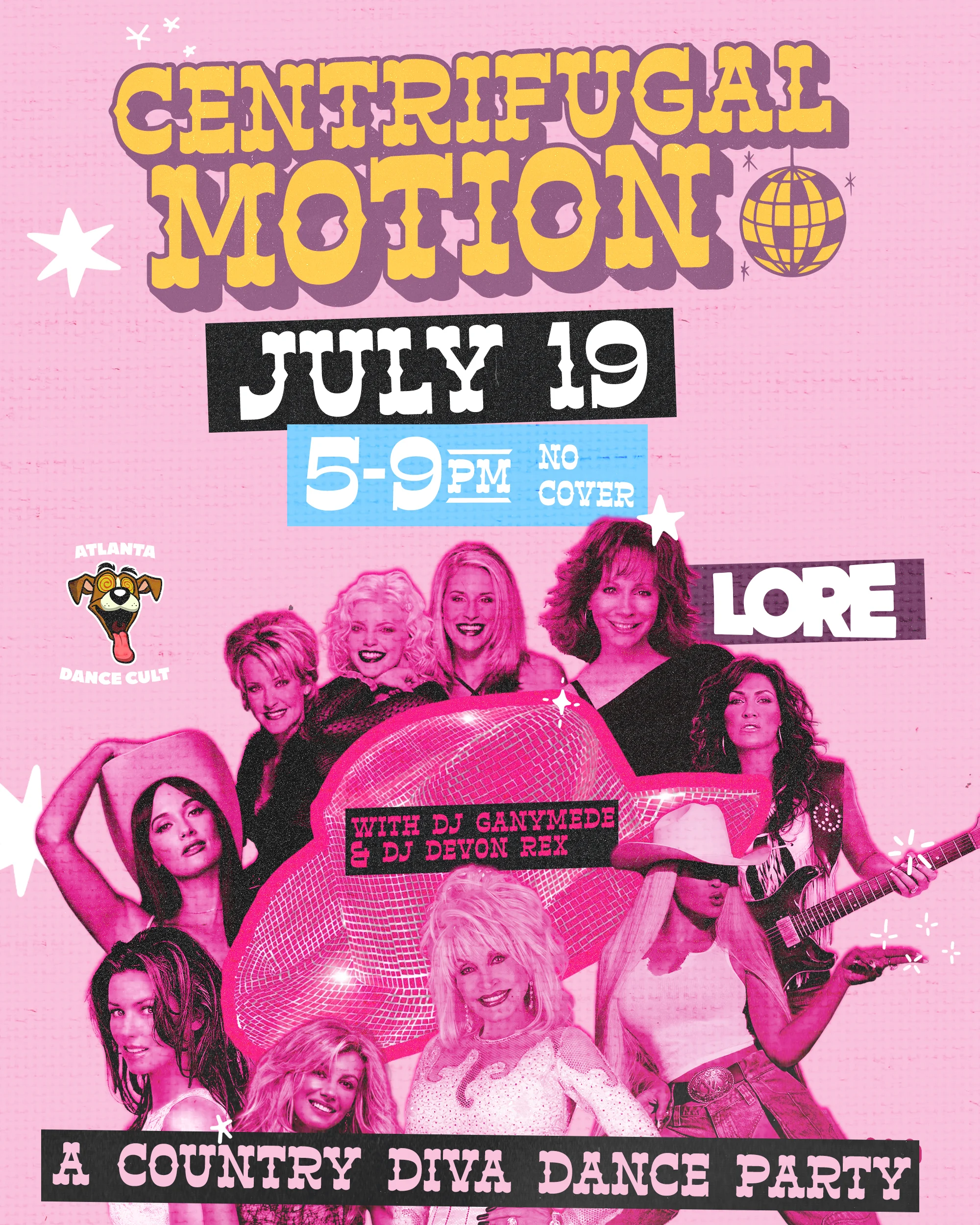 Centrifugal Motion - A Country Diva Dance Party