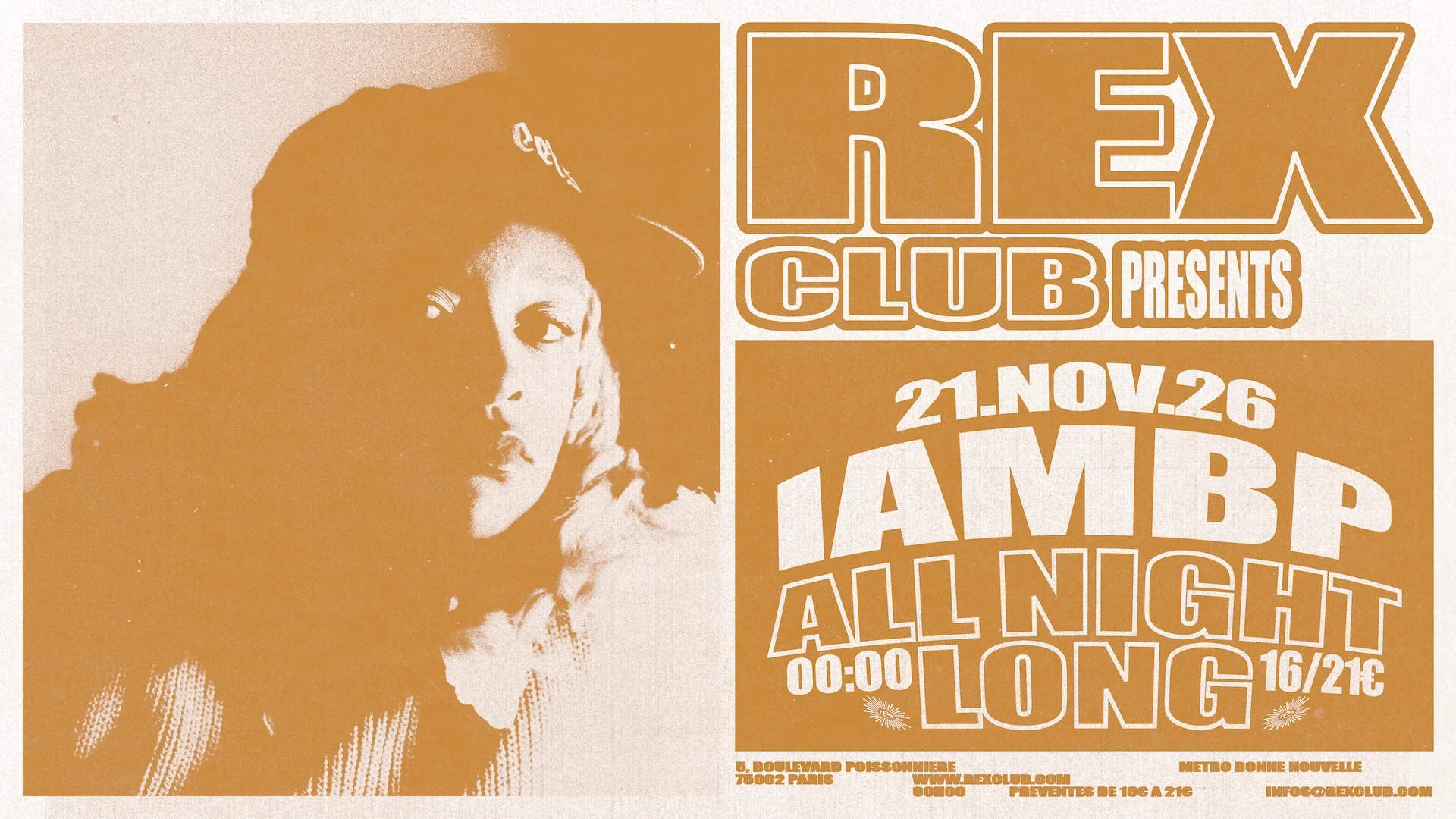 Rex Club Presents: Iambp All Night Long