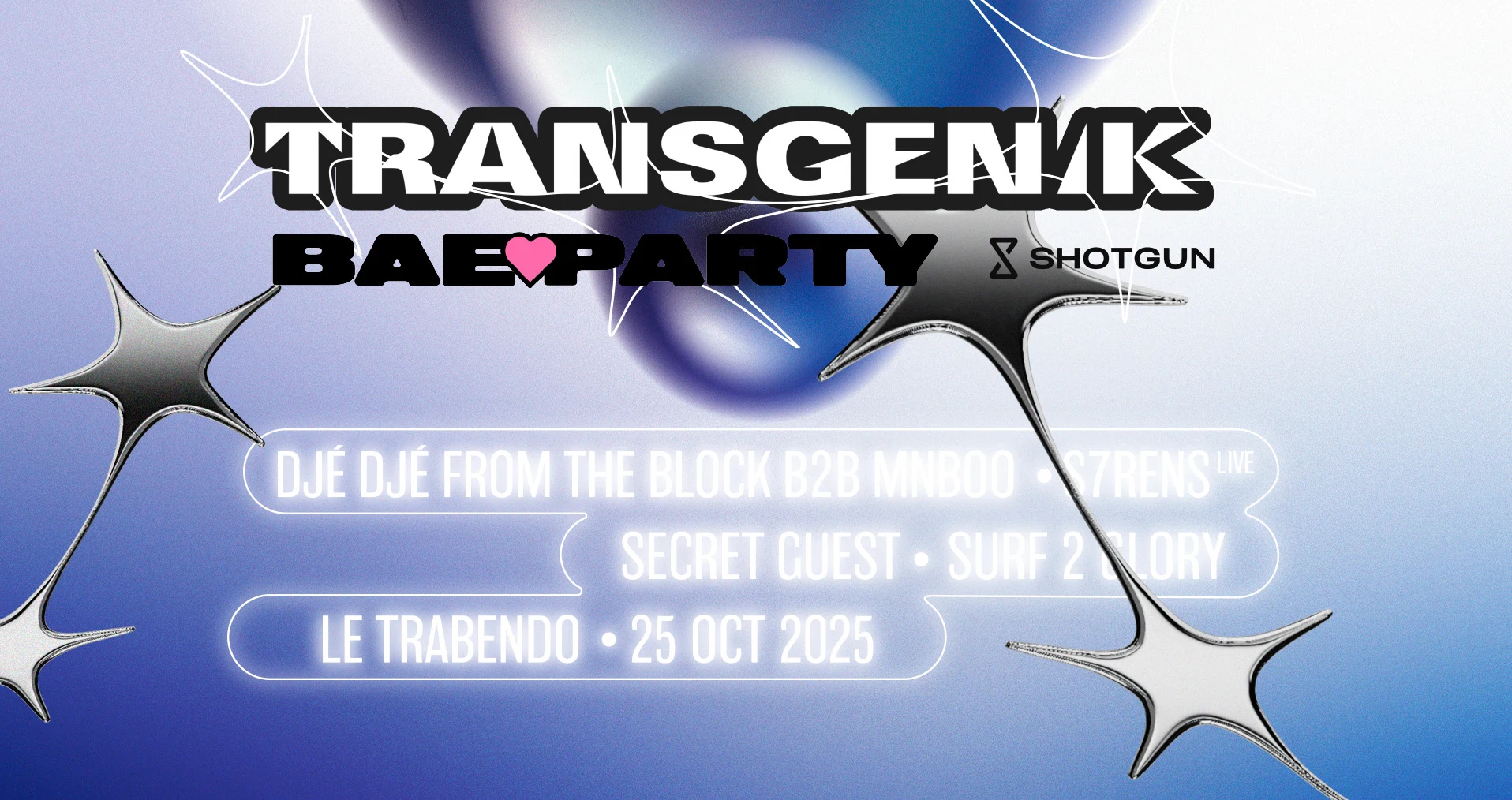 Transgenik X Bae Party