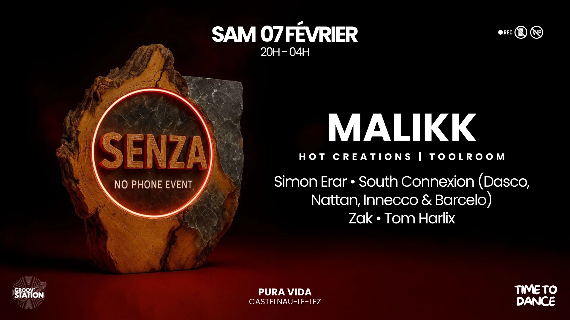 Senza (No Phone - Rec Experience) Invite : Malikk